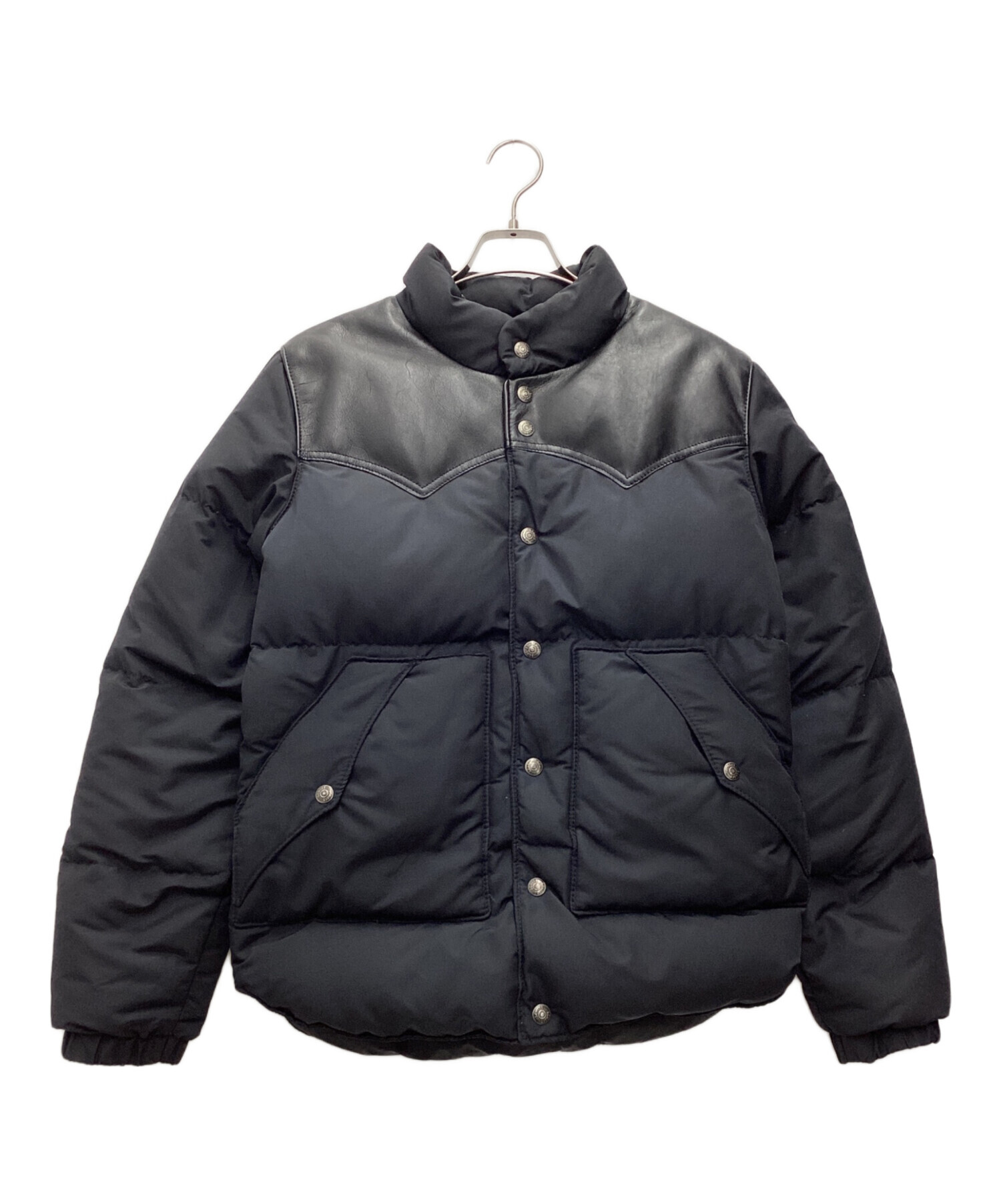 売り切りセール　ロンハーマン 黒 レザージャケット S 中古・古着通販】Schott (ショット) Ron Herman (ロンハーマン) レザー