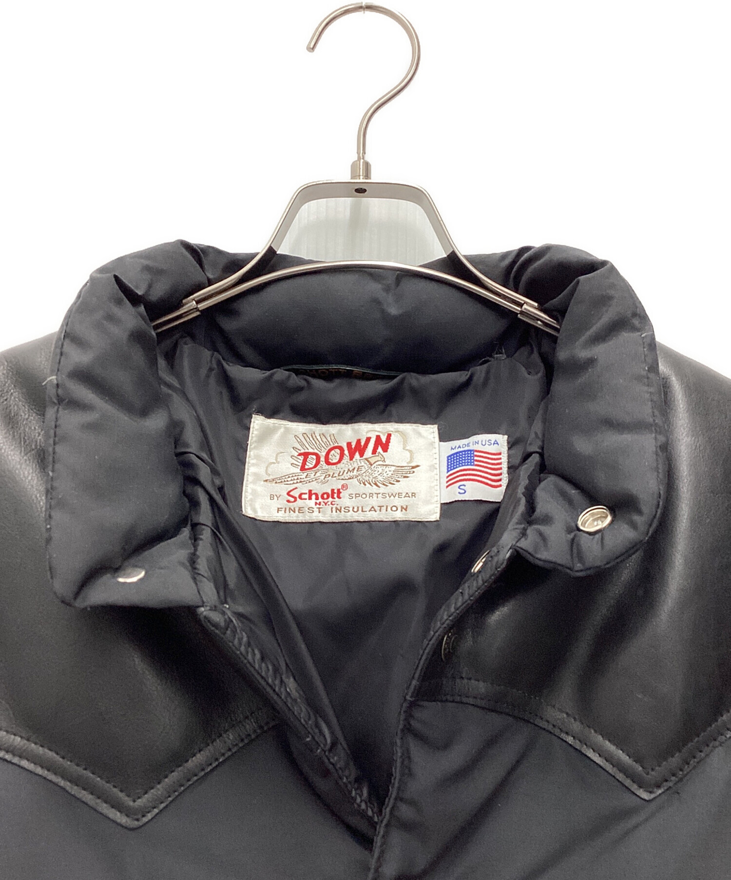 中古・古着通販】Schott (ショット) Ron Herman (ロンハーマン) レザー