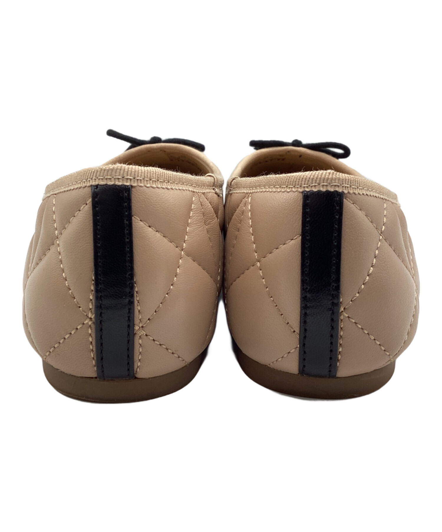 COACH コーチ バレエシューズ 中古・古着通販】COACH (コーチ) バレエフラットシューズ ベージュ