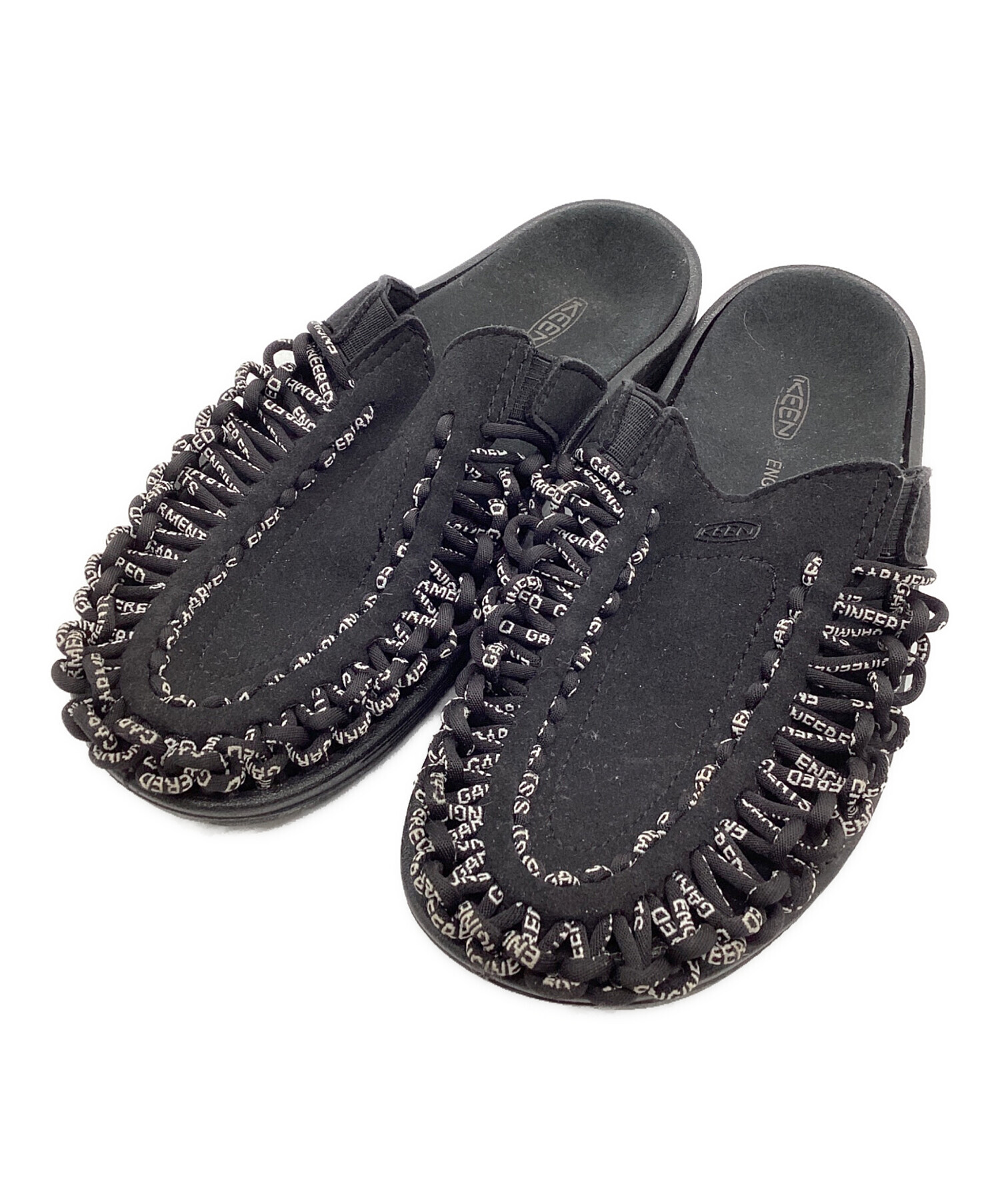ENGINEERED GARMENTS × KEEN ブラック編み込みサンダル 中古・古着通販】KEEN (キーン) Engineered Garments (エンジニアド