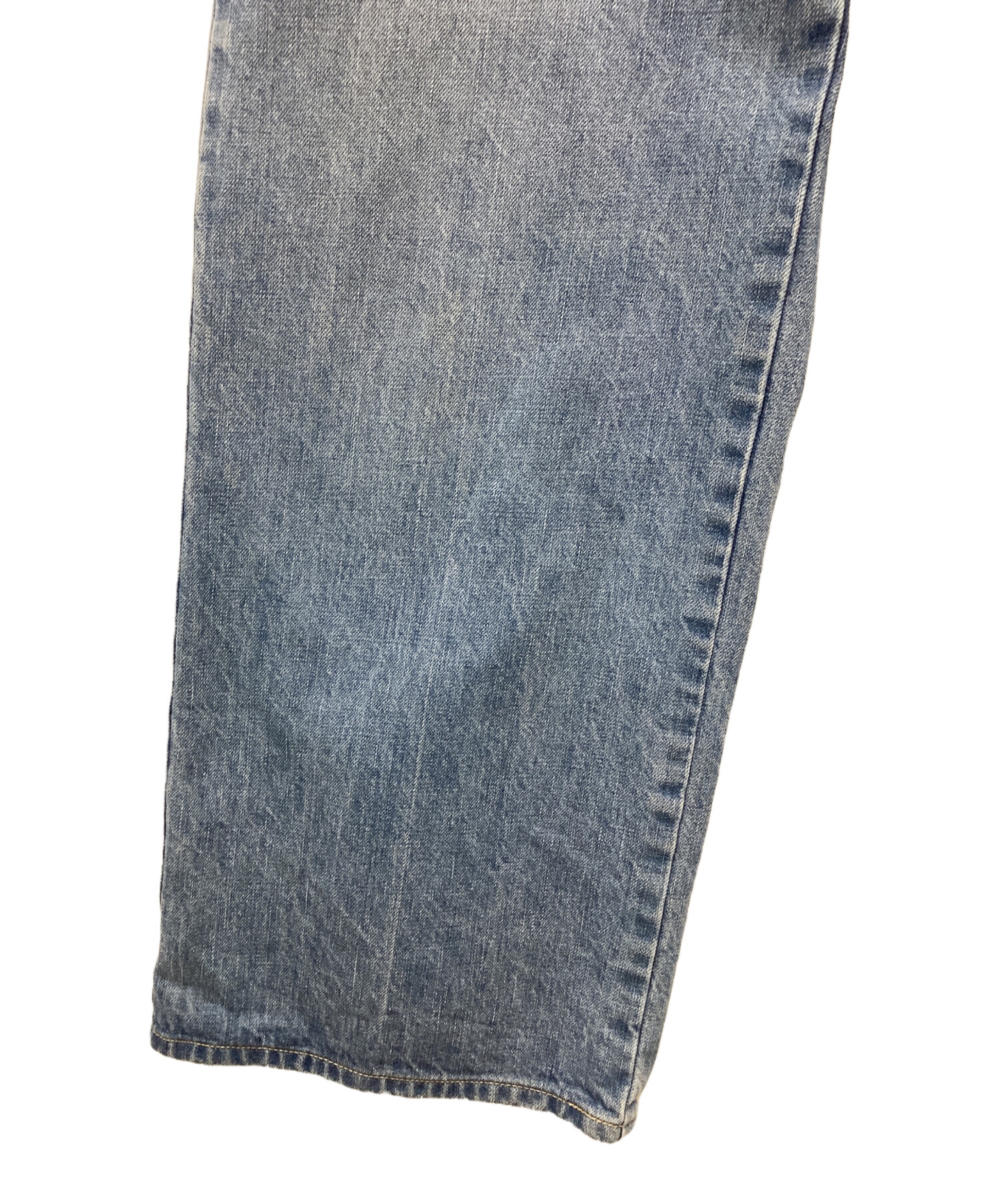 中古・古着通販】yori (ヨリ) デニムパンツ ブルー サイズ:SIZE 34