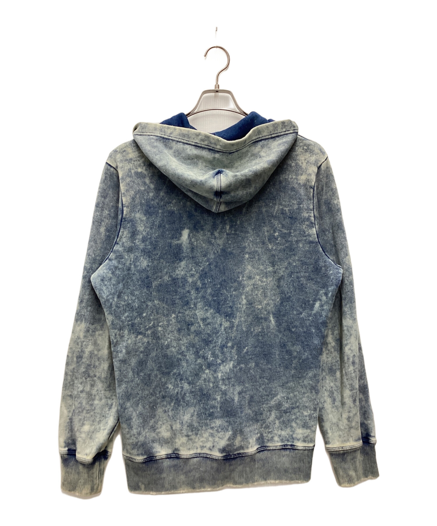中古・古着通販】DIESEL (ディーゼル) ジップパーカー スカイブルー