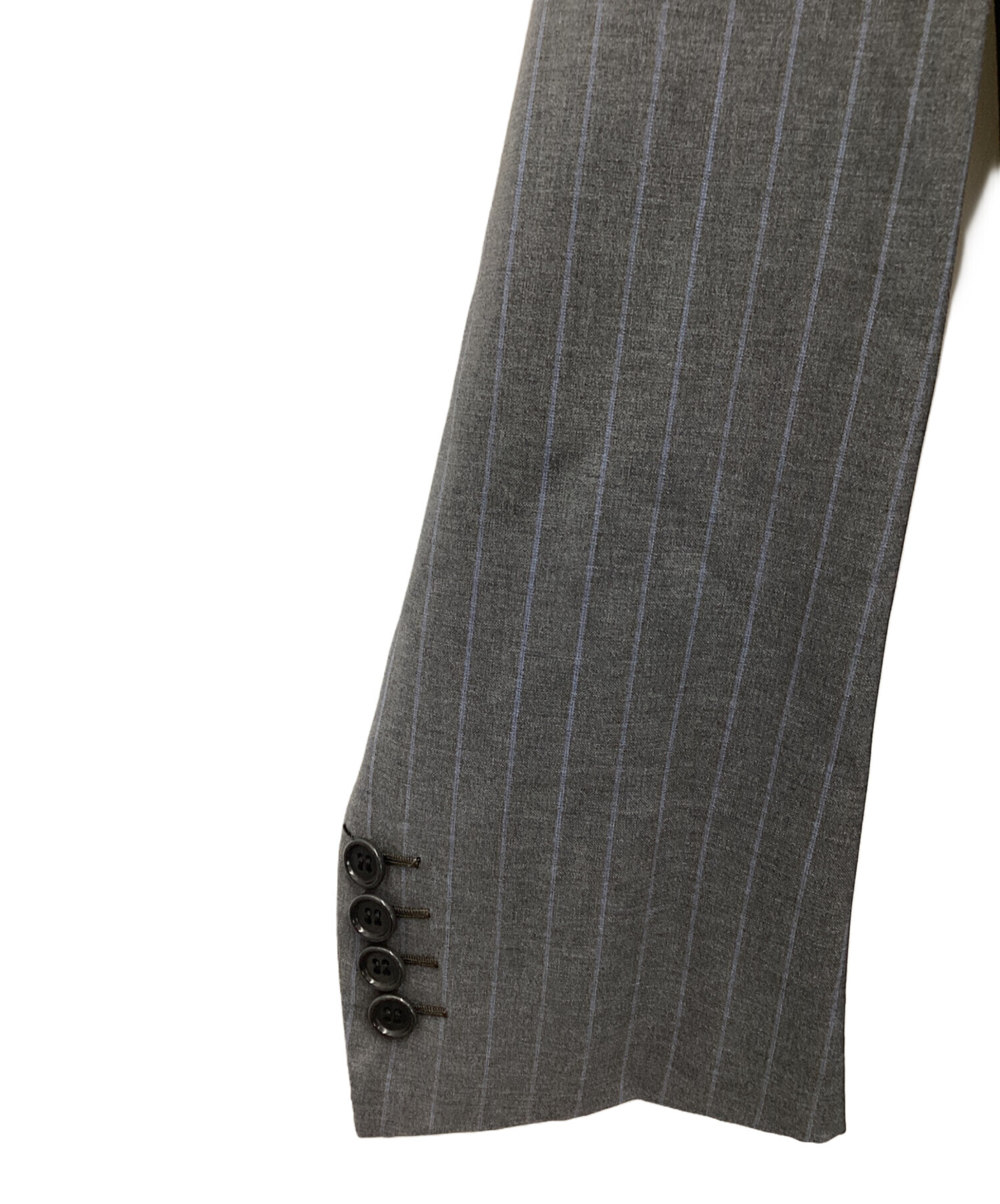 中古・古着通販】BRIONI (ブリオーニ) スーツ グレー×ブルー サイズ