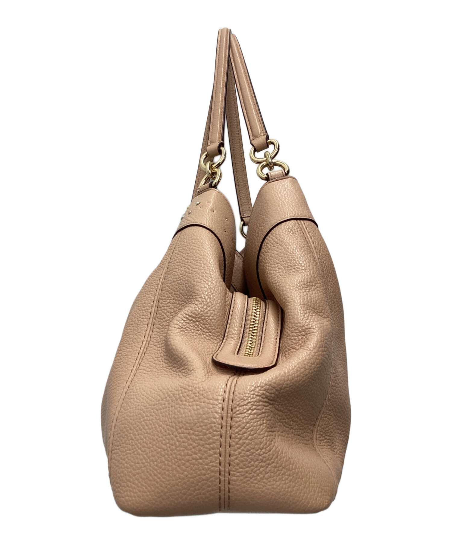 中古・古着通販】COACH (コーチ) ハンドバッグ ピンク｜ブランド・古着