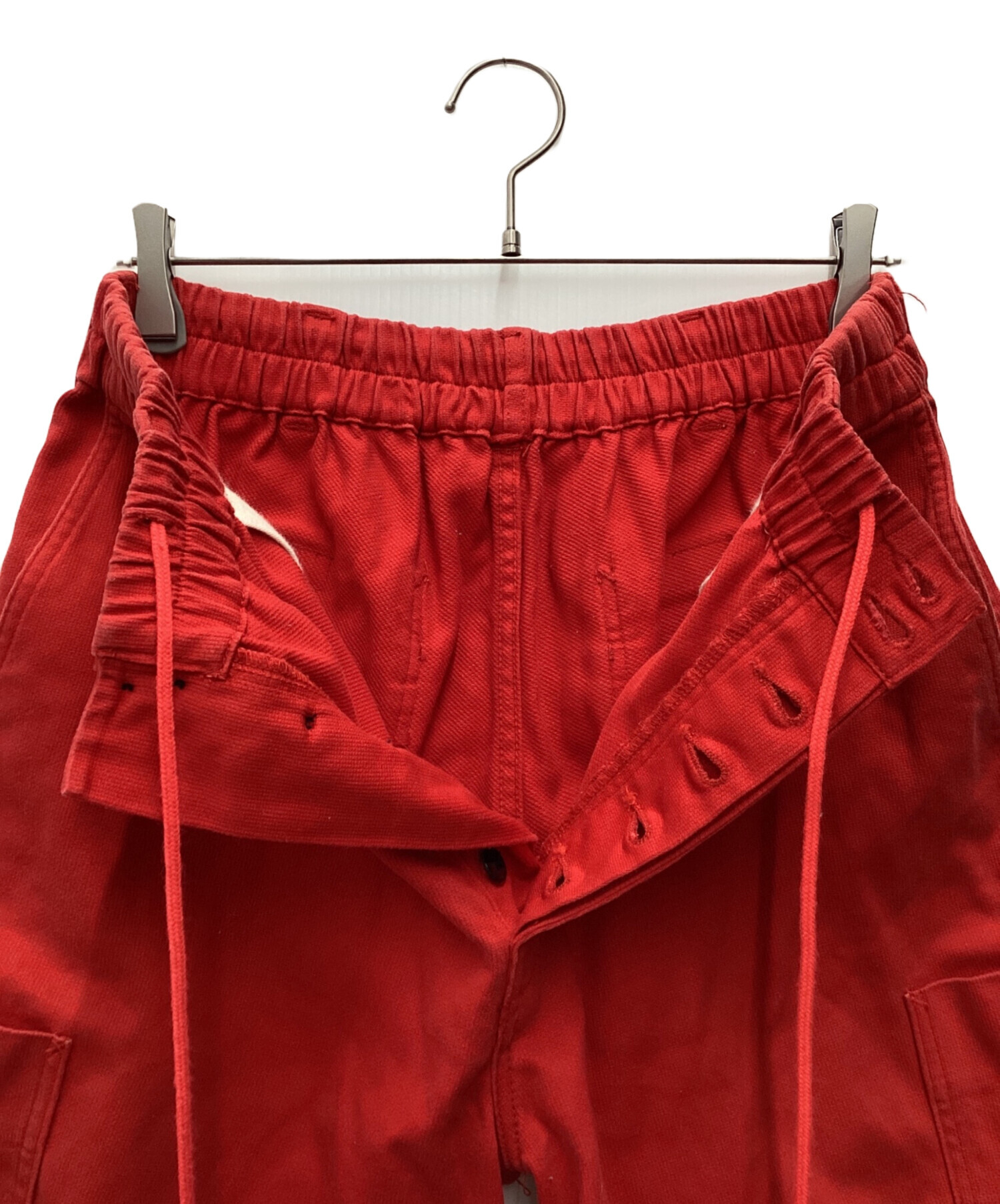 中古・古着通販】EVISU (エヴィス) ハーフパンツ レッド サイズ:SIZE