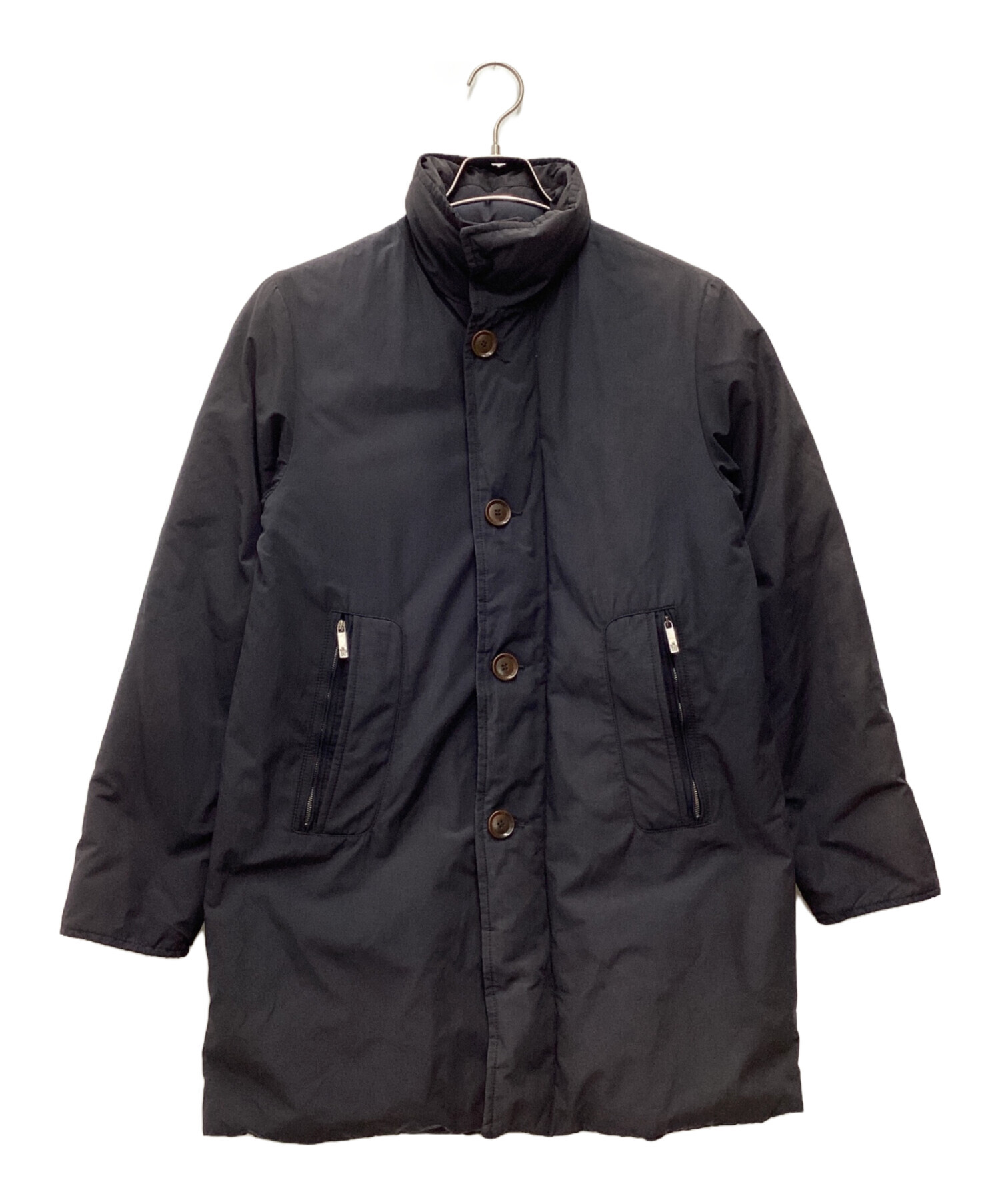 中古・古着通販】MONCLER (モンクレール) ダウンコート ブラック 