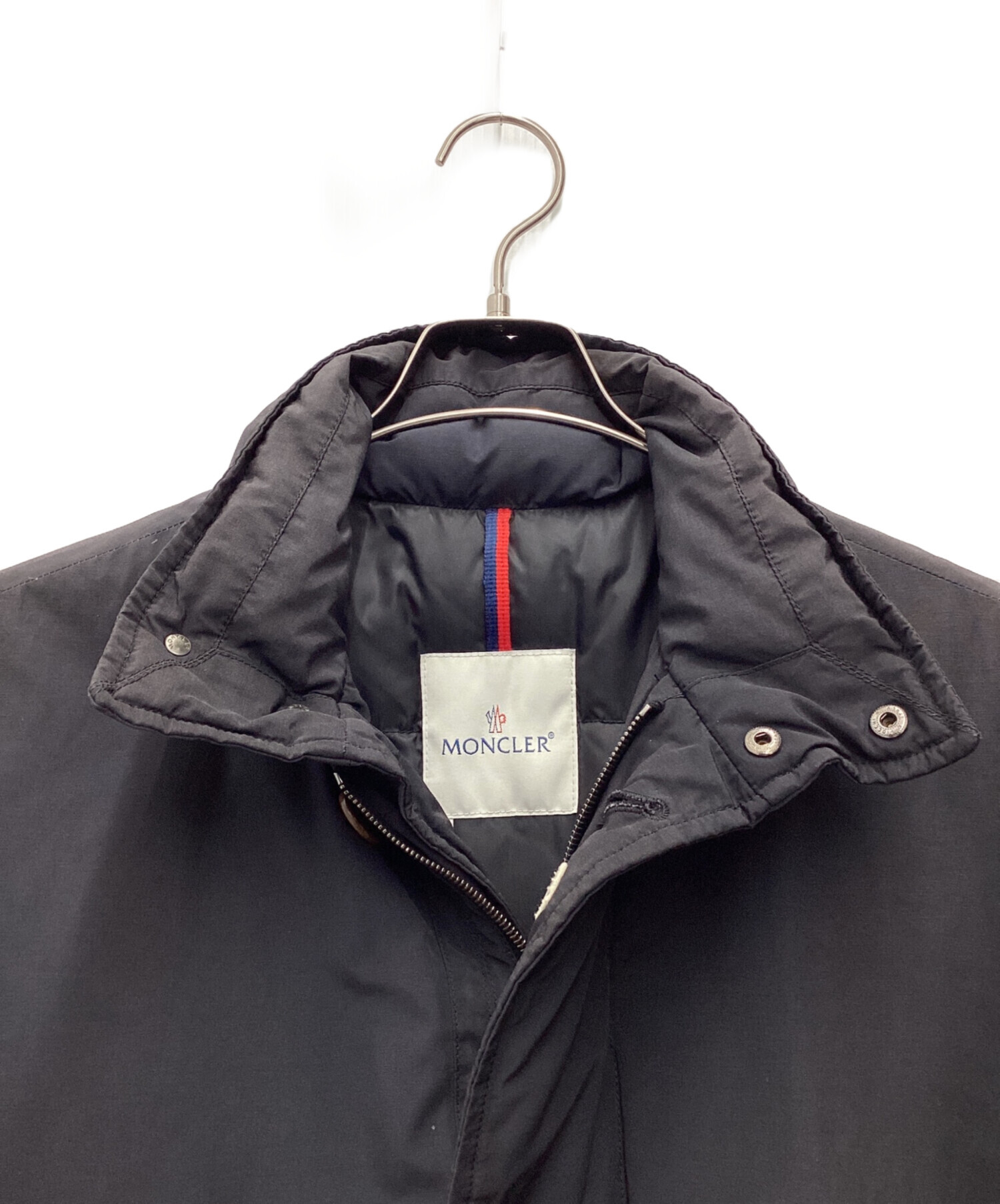 中古・古着通販】MONCLER (モンクレール) ダウンコート ブラック 