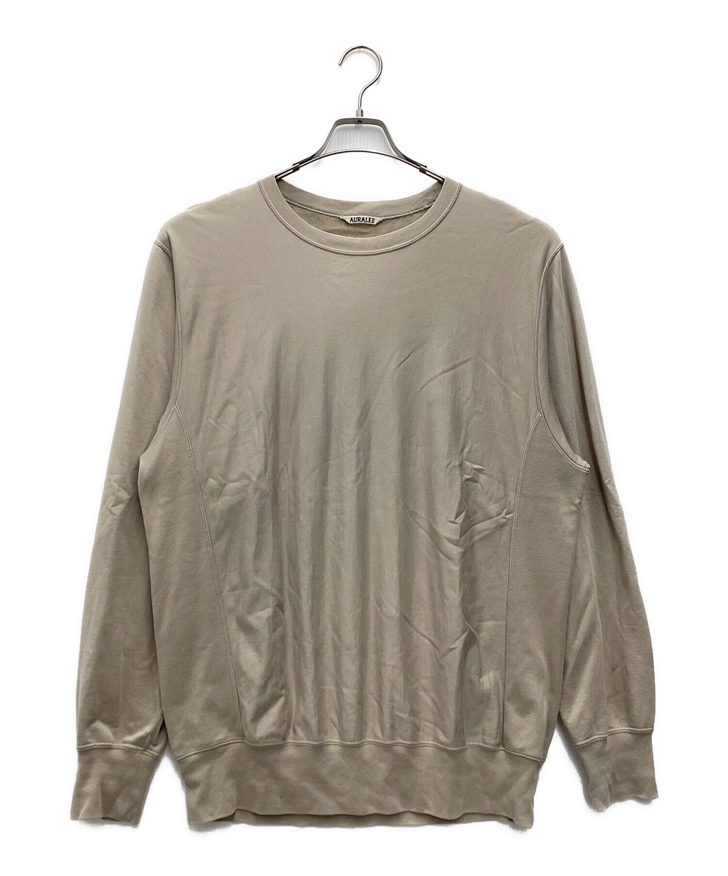 中古・古着通販】AURALEE (オーラリー) SUPER HIGH GAUZE NAPPED SWEAT