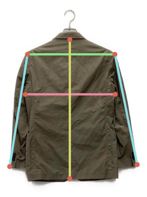 JIL SANDER ジルサンダー オリーブ ブルゾン ジャケット 中古・古着通販】JIL SANDER (ジルサンダー) テーラードジャケット 16