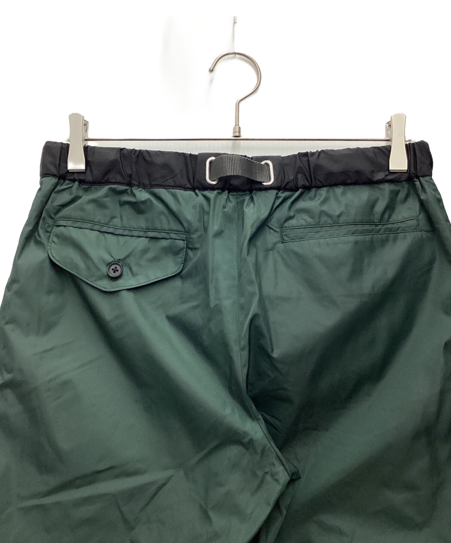 中古・古着通販】KOLOR (カラー) BEACON ナイロンパンツ グリーン