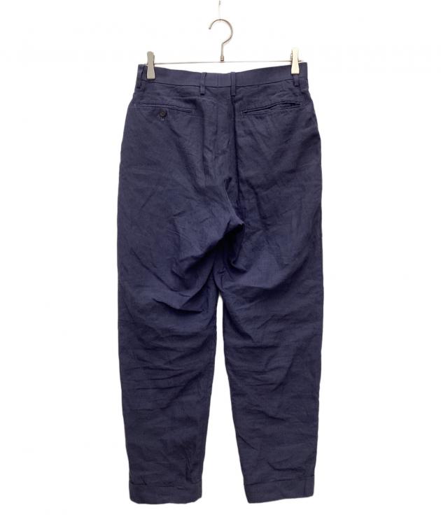 中古・古着通販】COMOLI (コモリ) リネンウールパンツ タックパンツ