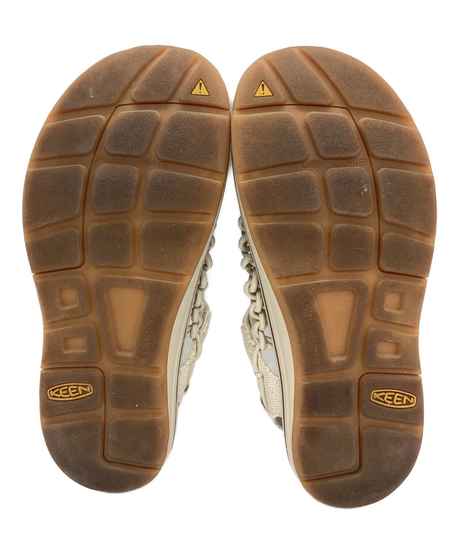 中古・古着通販】KEEN (キーン) サンダル ユニークキャンバス ホワイト