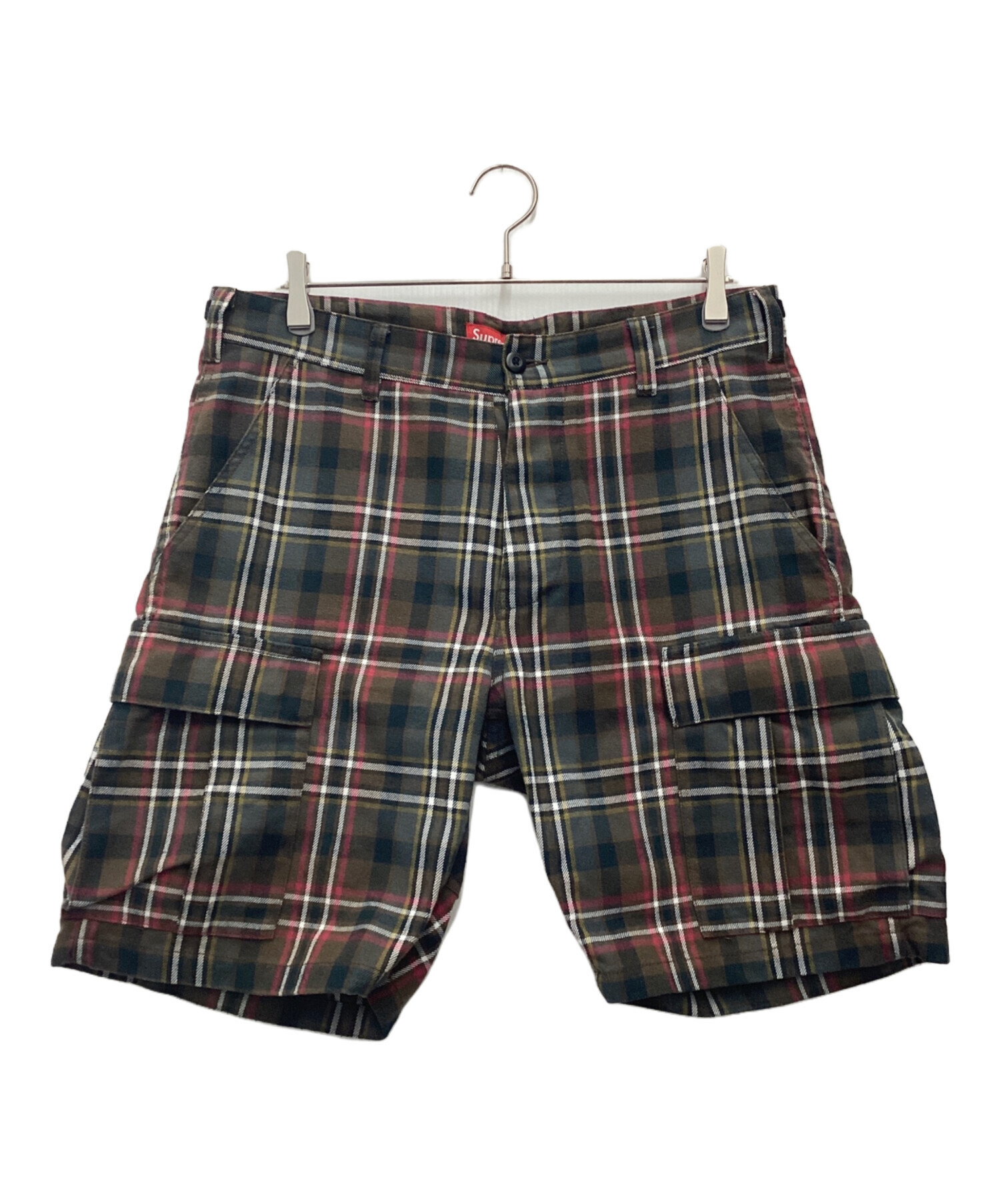 Supreme ブラウン ショートパンツ 中古・古着通販】Supreme (シュプリーム) カーゴショーツ 17SS