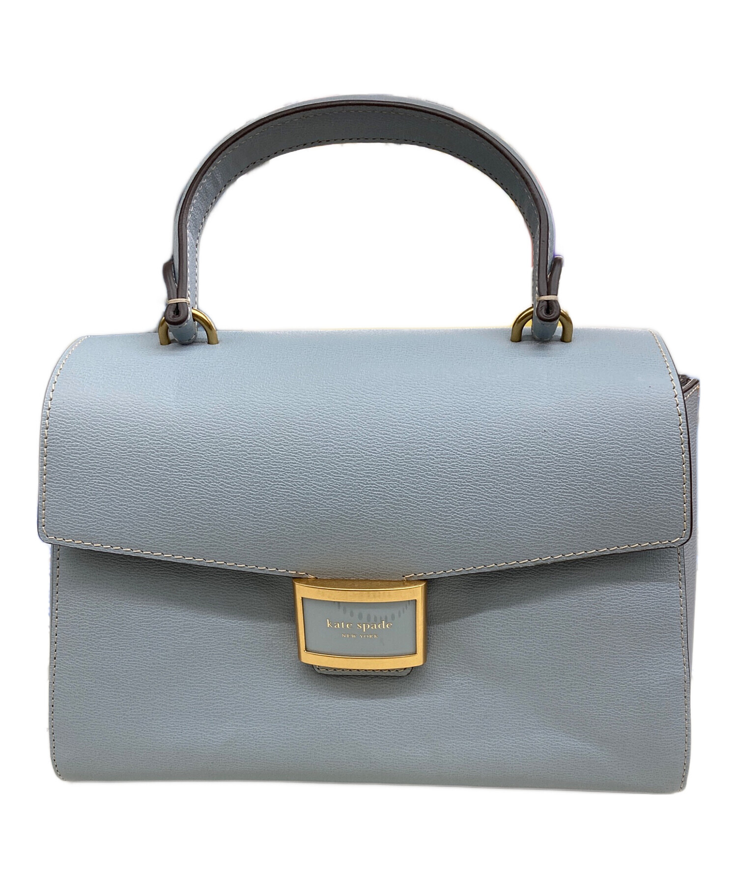 中古・古着通販】Kate Spade (ケイトスペード) ハンドバッグ ブルー 