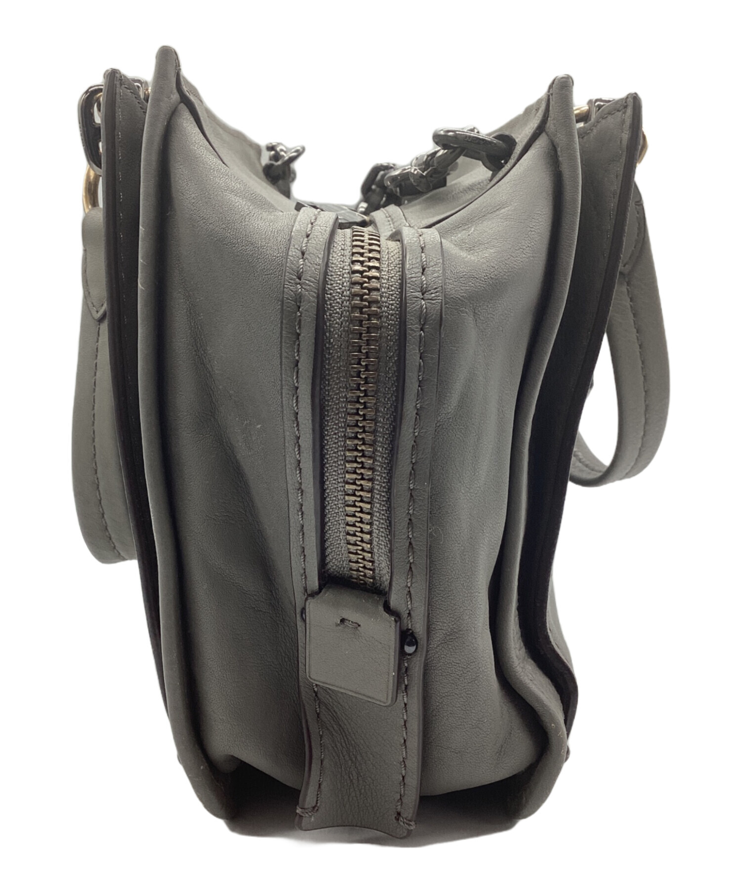 中古・古着通販】COACH (コーチ) ハンドバッグ ドリーマー グレー