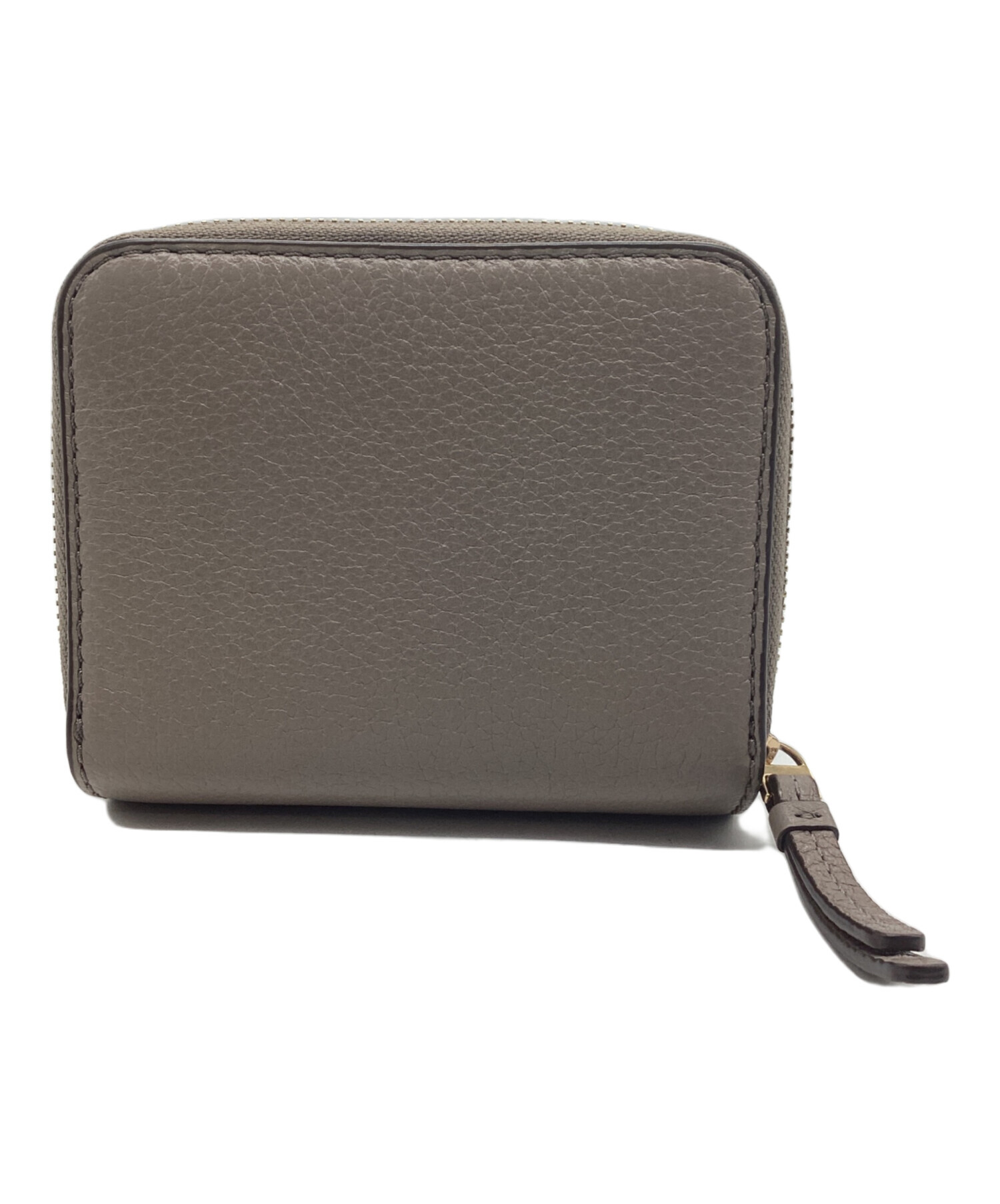 中古・古着通販】TORY BURCH (トリーバーチ) 2つ折り財布 ベージュ