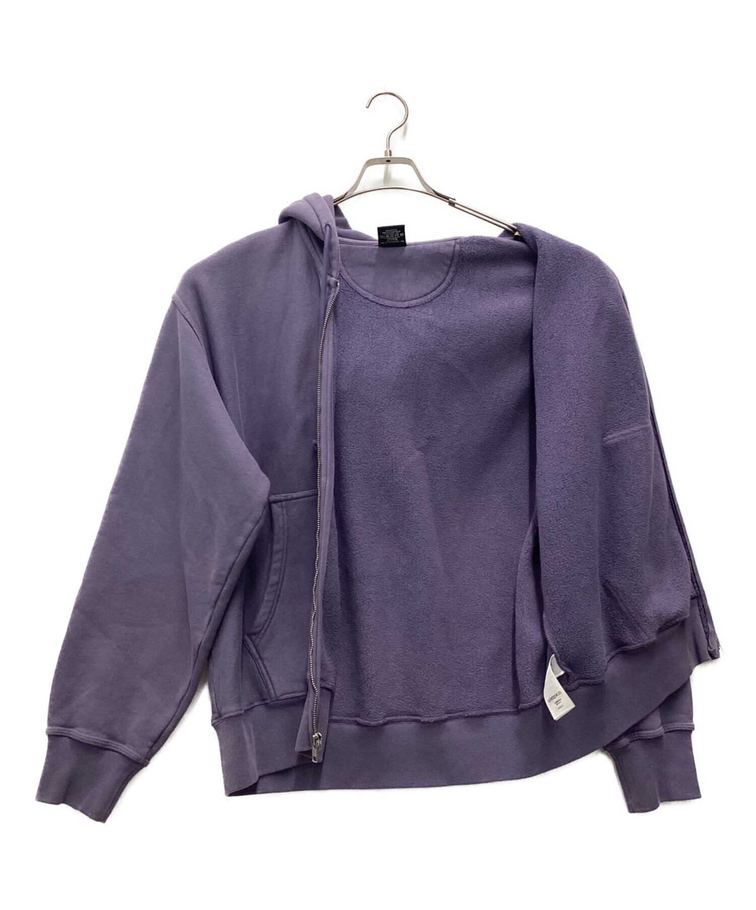 中古・古着通販】stussy (ステューシー) Jumbo Pigment Dyed ジップ