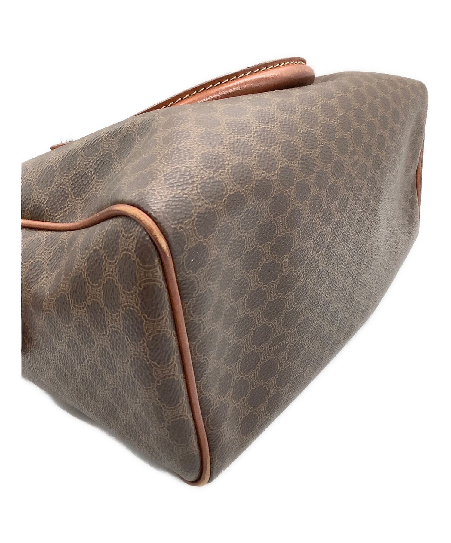 中古・古着通販】CELINE (セリーヌ) ミニボストンバッグ ブラウン