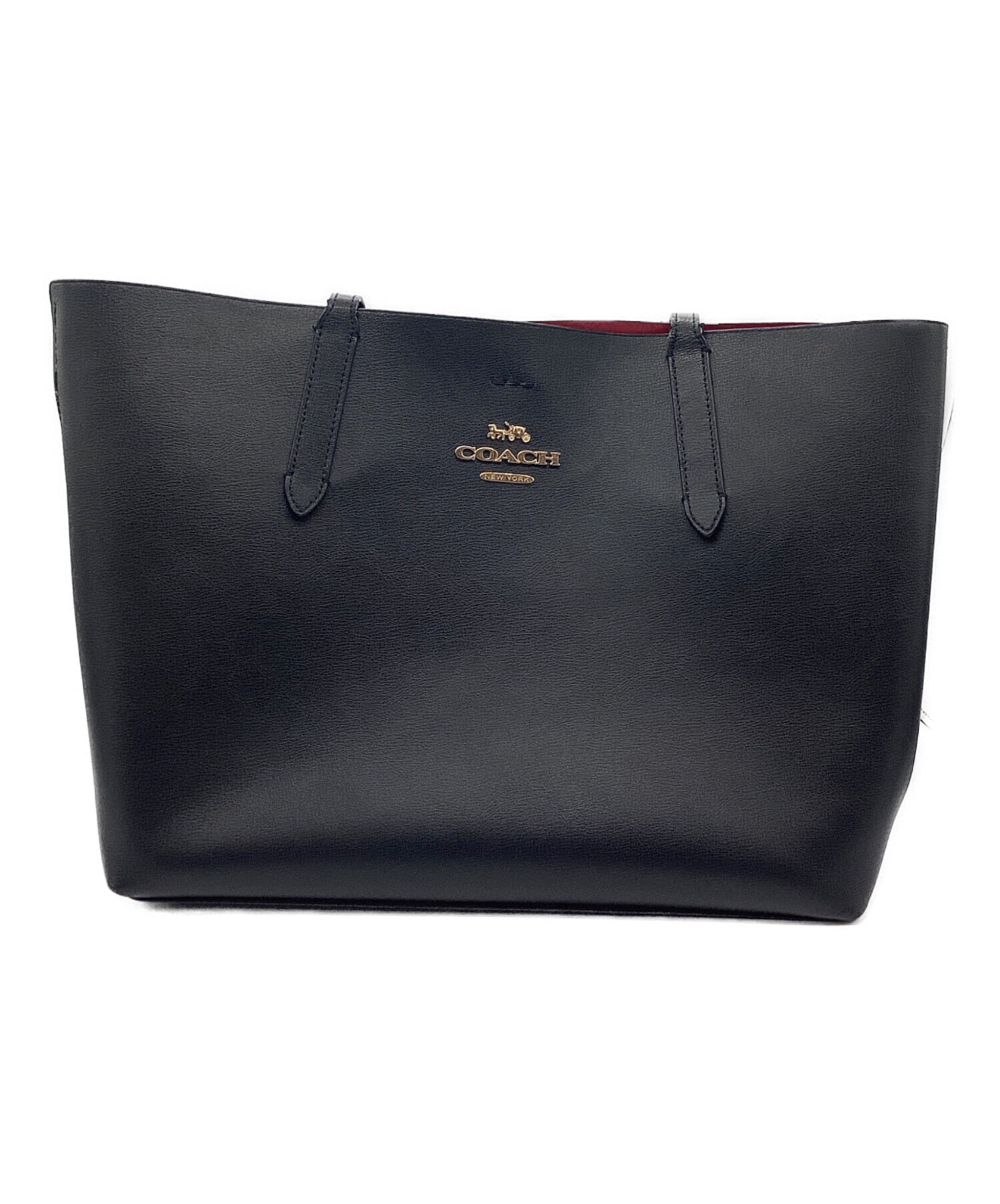 中古・古着通販】COACH (コーチ) トートバッグ ブラック｜ブランド 