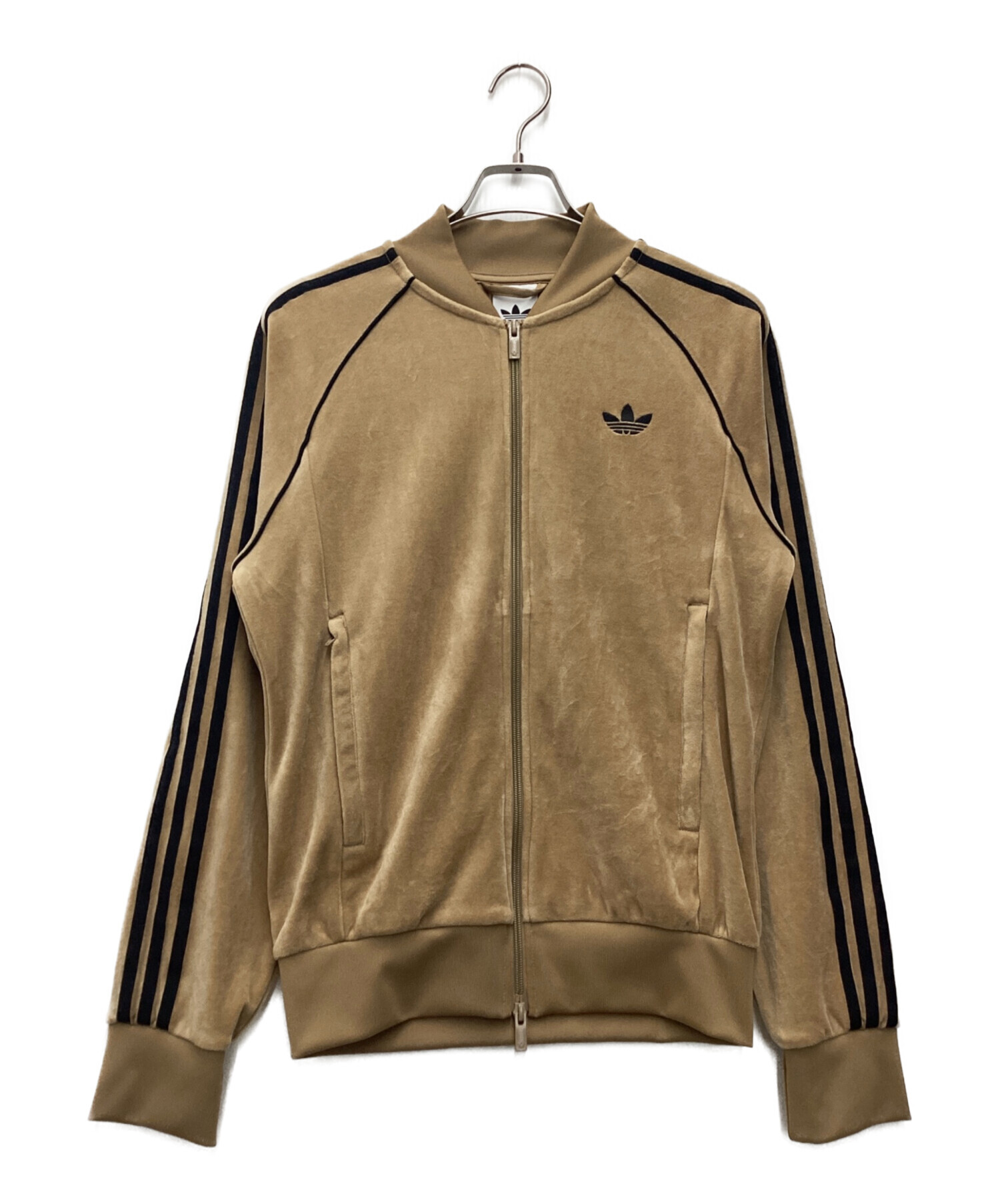 中古・古着通販】adidas (アディダス) トラックジャケット ベージュ