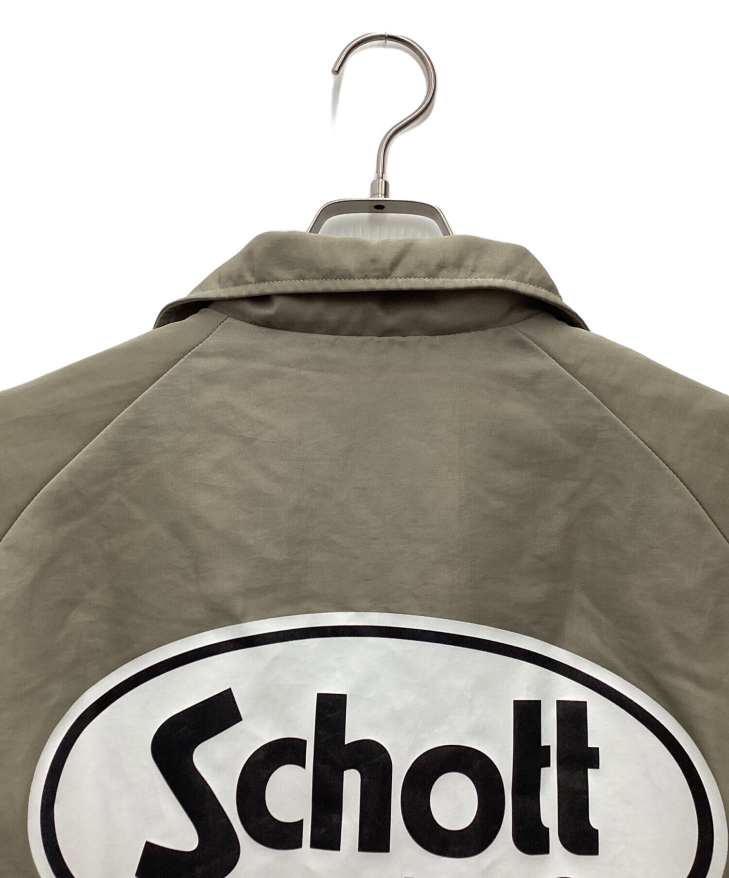 中古・古着通販】Schott (ショット) コーチジャケット カーキ サイズ