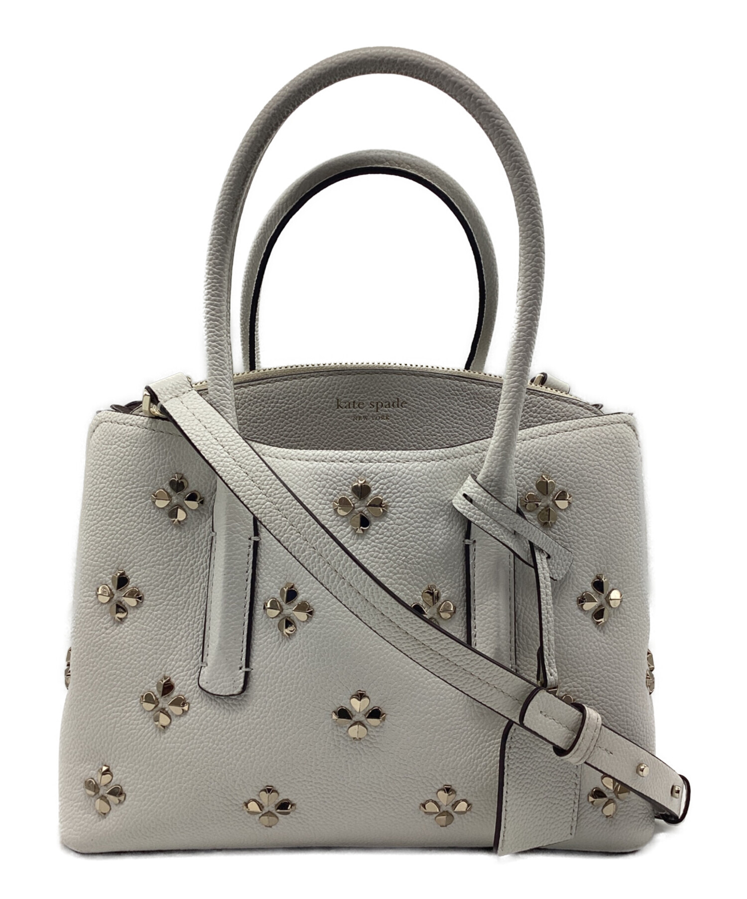 中古・古着通販】Kate Spade (ケイトスペード) 2WAYバッグ アイボリー 