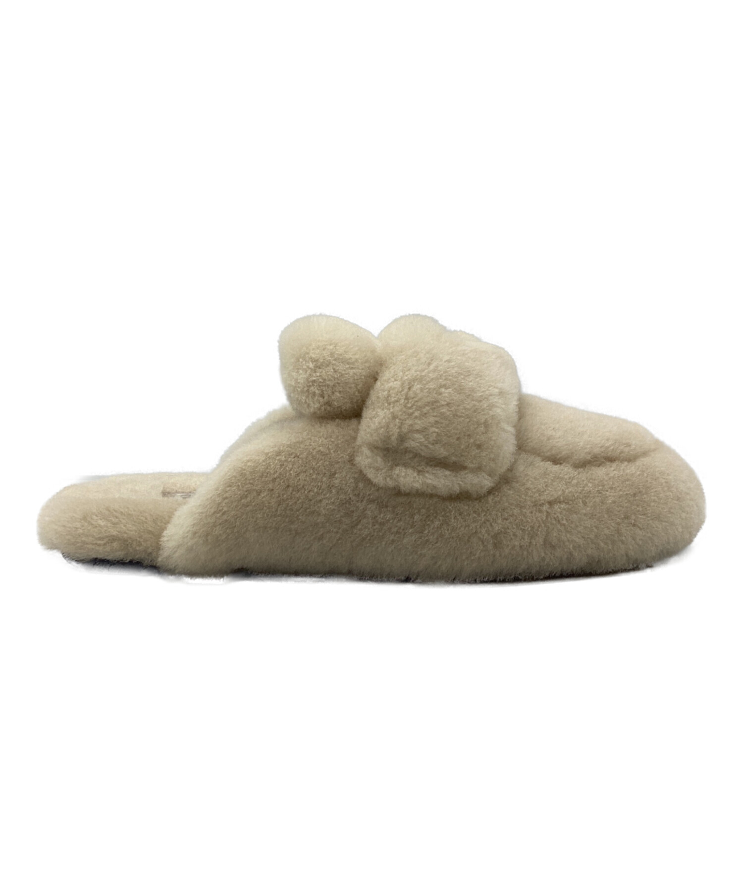 PRADA ベージュ ミュール 中古・古着通販】PRADA (プラダ) ミュール ベージュ サイズ:SIZE 23.5