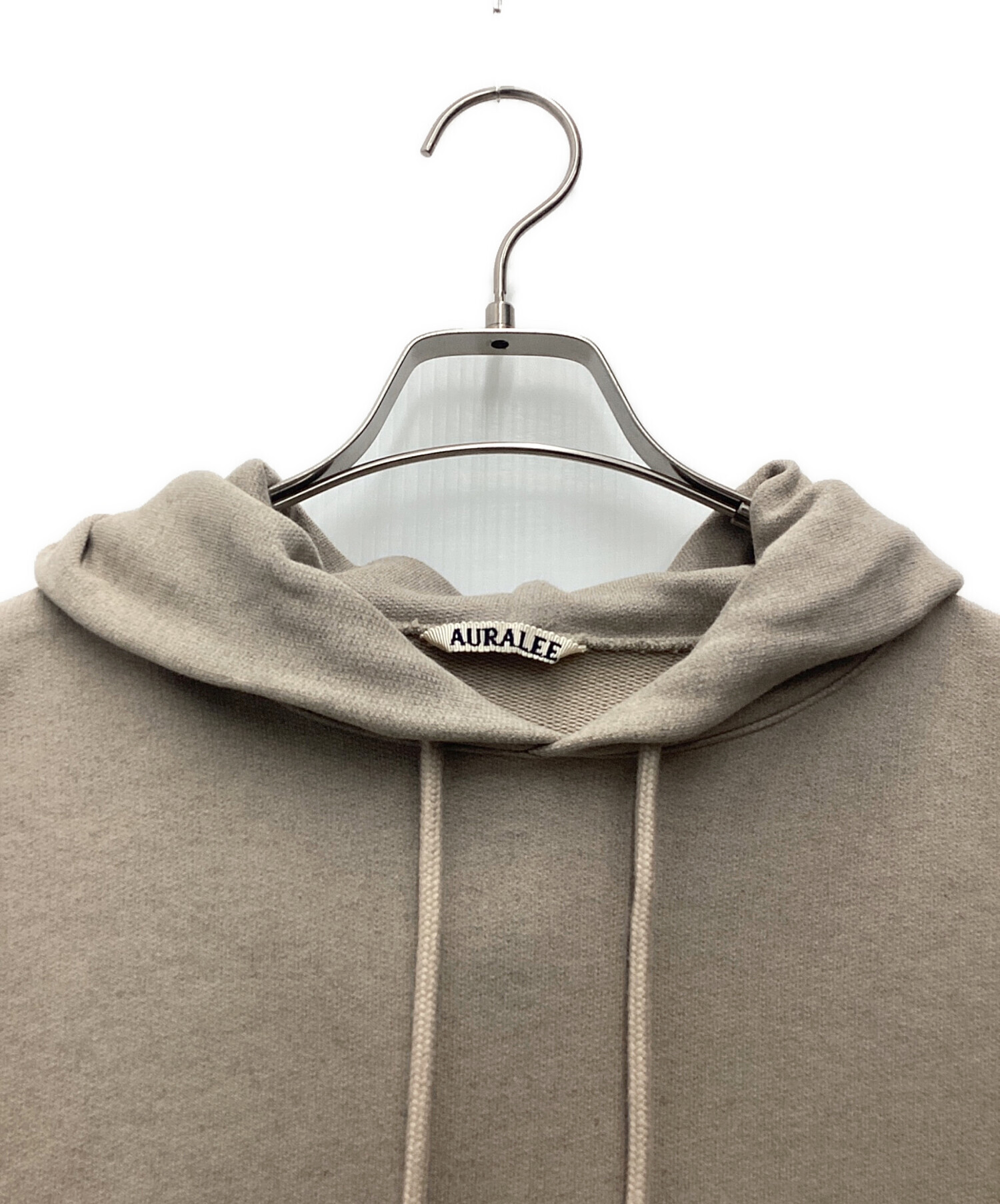AURALEEプルオーバーパーカー A9AP01BS ベージュ サイズ4. 中古・古着通販】AURALEE (オーラリー) SUPER SOFT HEAVY SWEAT P/O