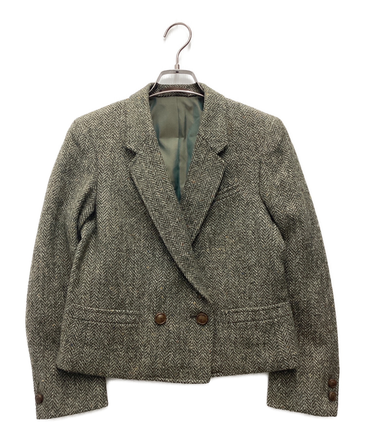 バーバリー 千鳥格子William Brown ヴィンテージ ショートコート 中古・古着通販】Burberry's (バーバリーズ) William Brown ツイード