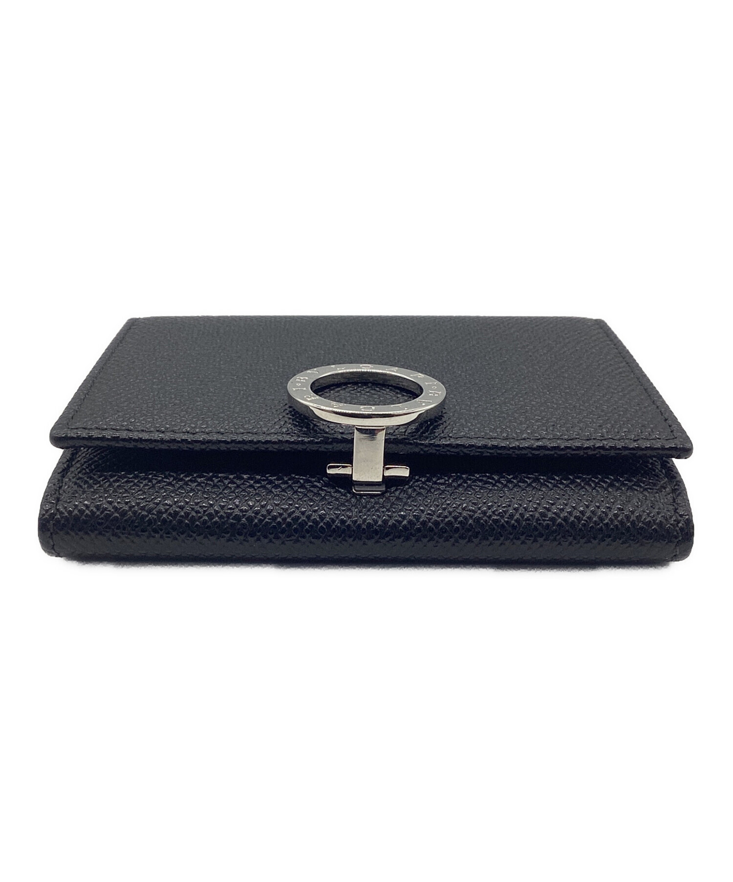 中古・古着通販】BVLGARI (ブルガリ) 名刺入れ GRAIN/BLK ブラック