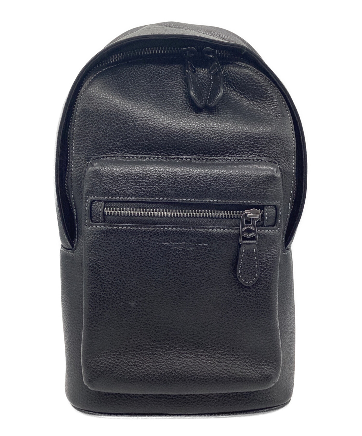 中古・古着通販】COACH (コーチ) ボディバッグ ブラック｜ブランド