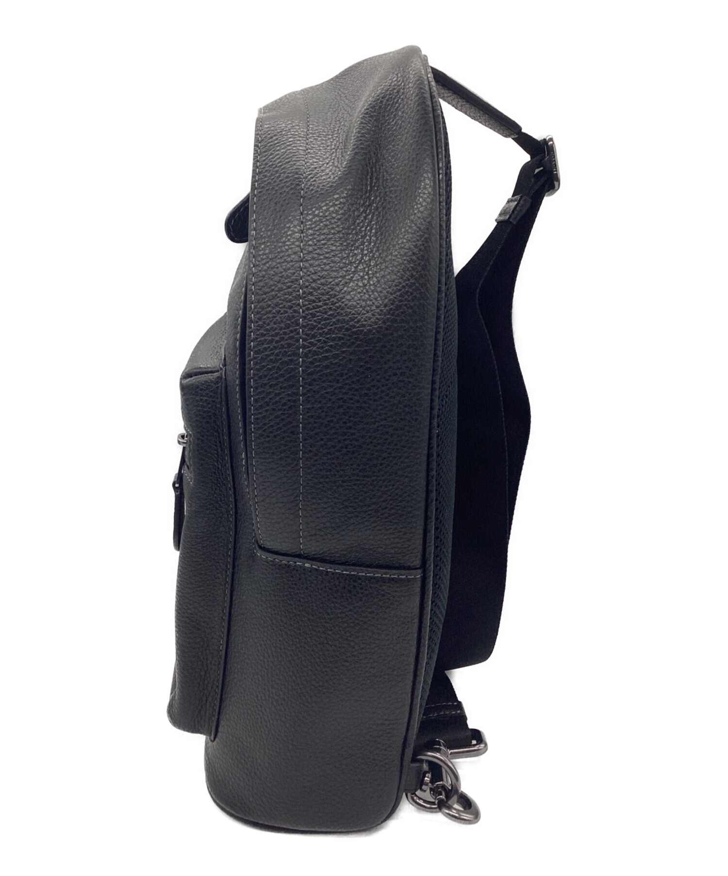 中古・古着通販】COACH (コーチ) ボディバッグ ブラック｜ブランド