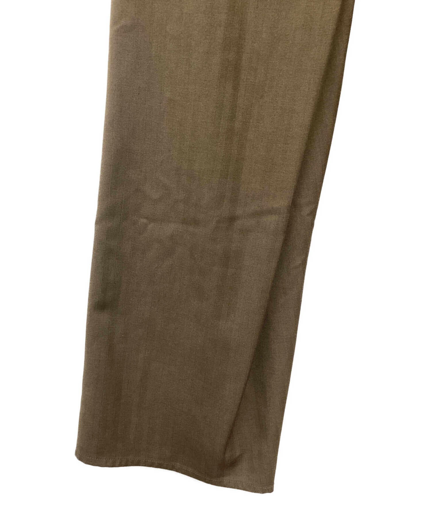 中古・古着通販】CLANE (クラネ) LOGO SWEAT TUCK WIDE PANTS ワイド