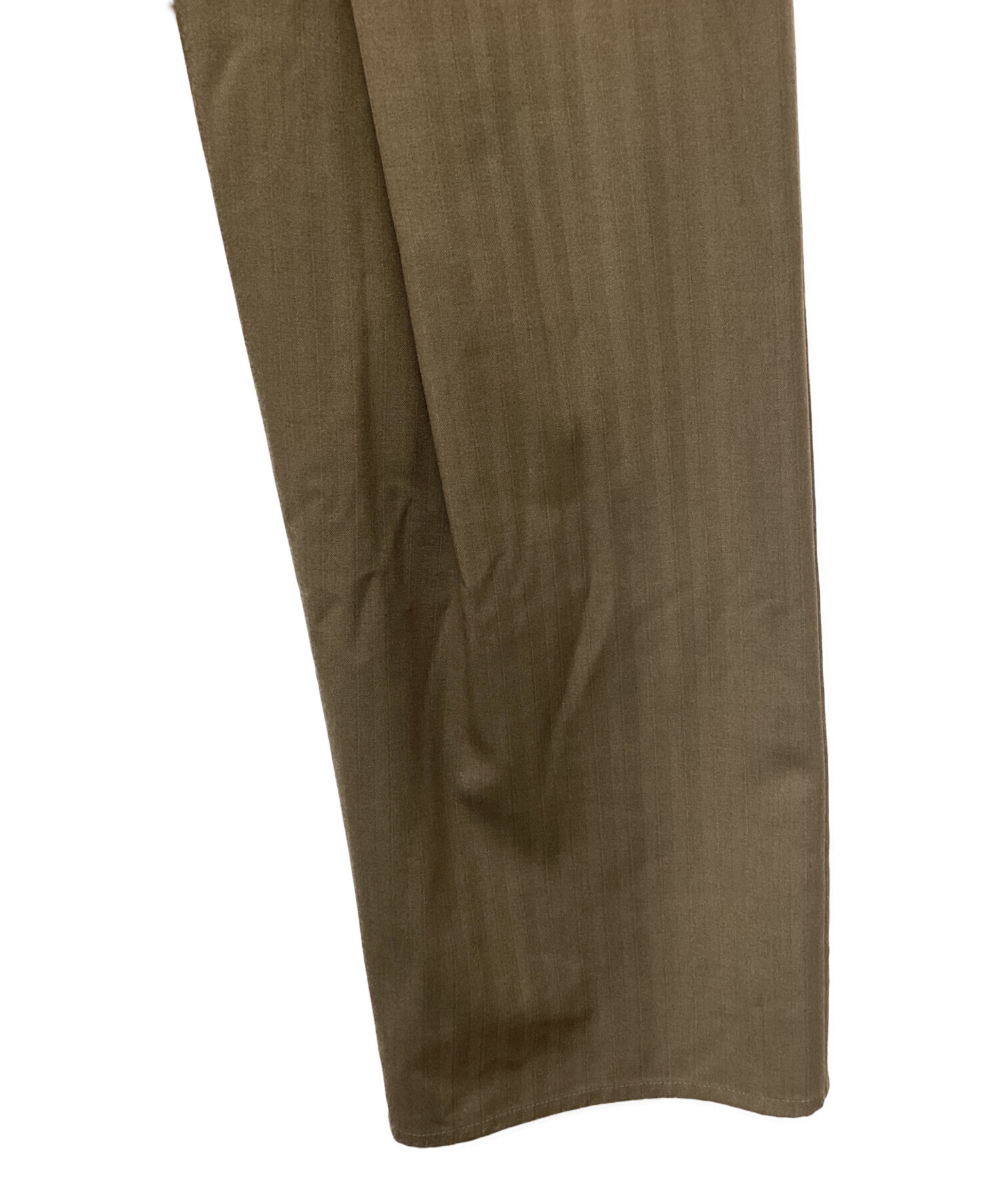 中古・古着通販】CLANE (クラネ) LOGO SWEAT TUCK WIDE PANTS ワイド