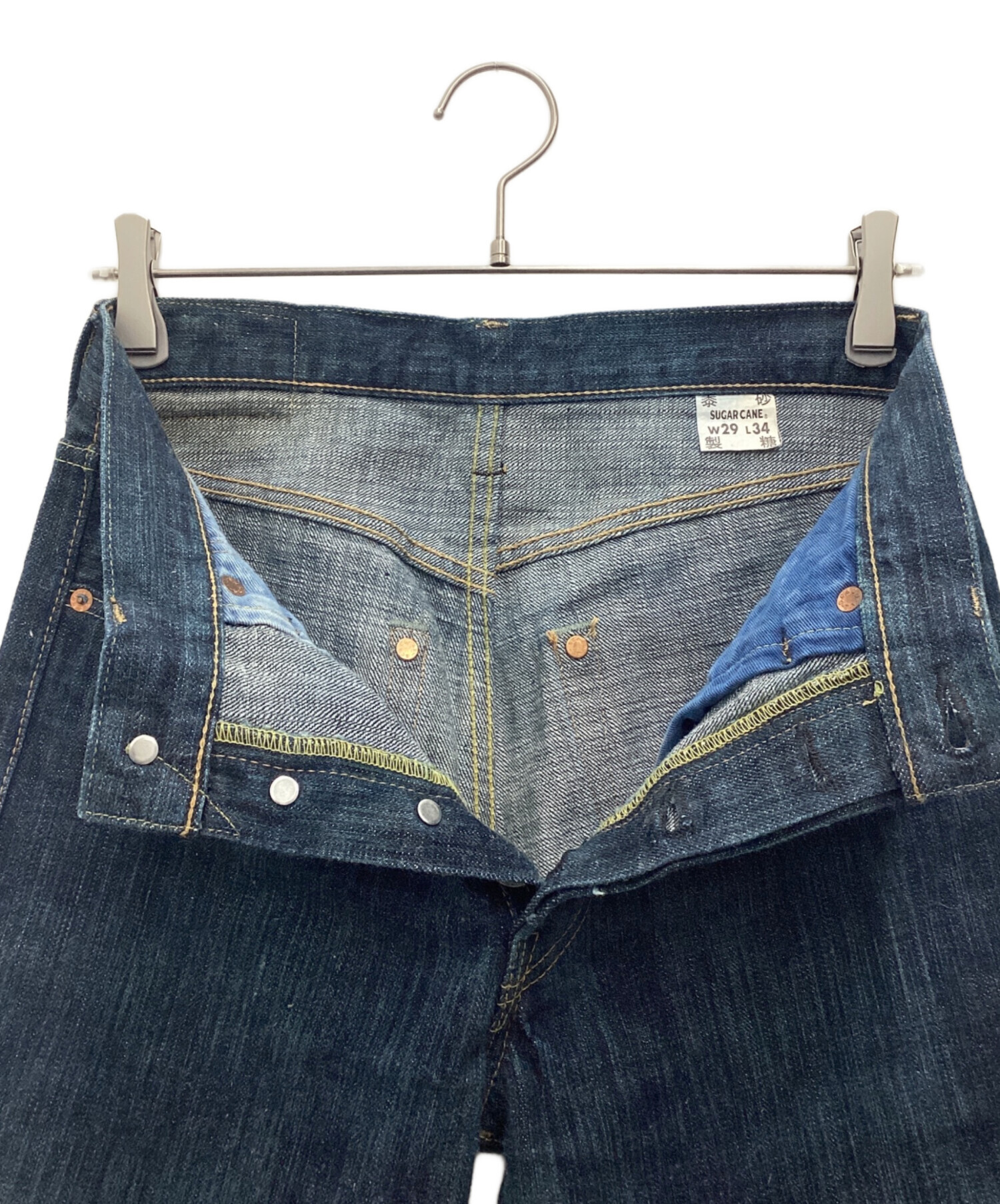 中古・古着通販】SUGAR CANE (シュガーケーン) デニムパンツ ブルー