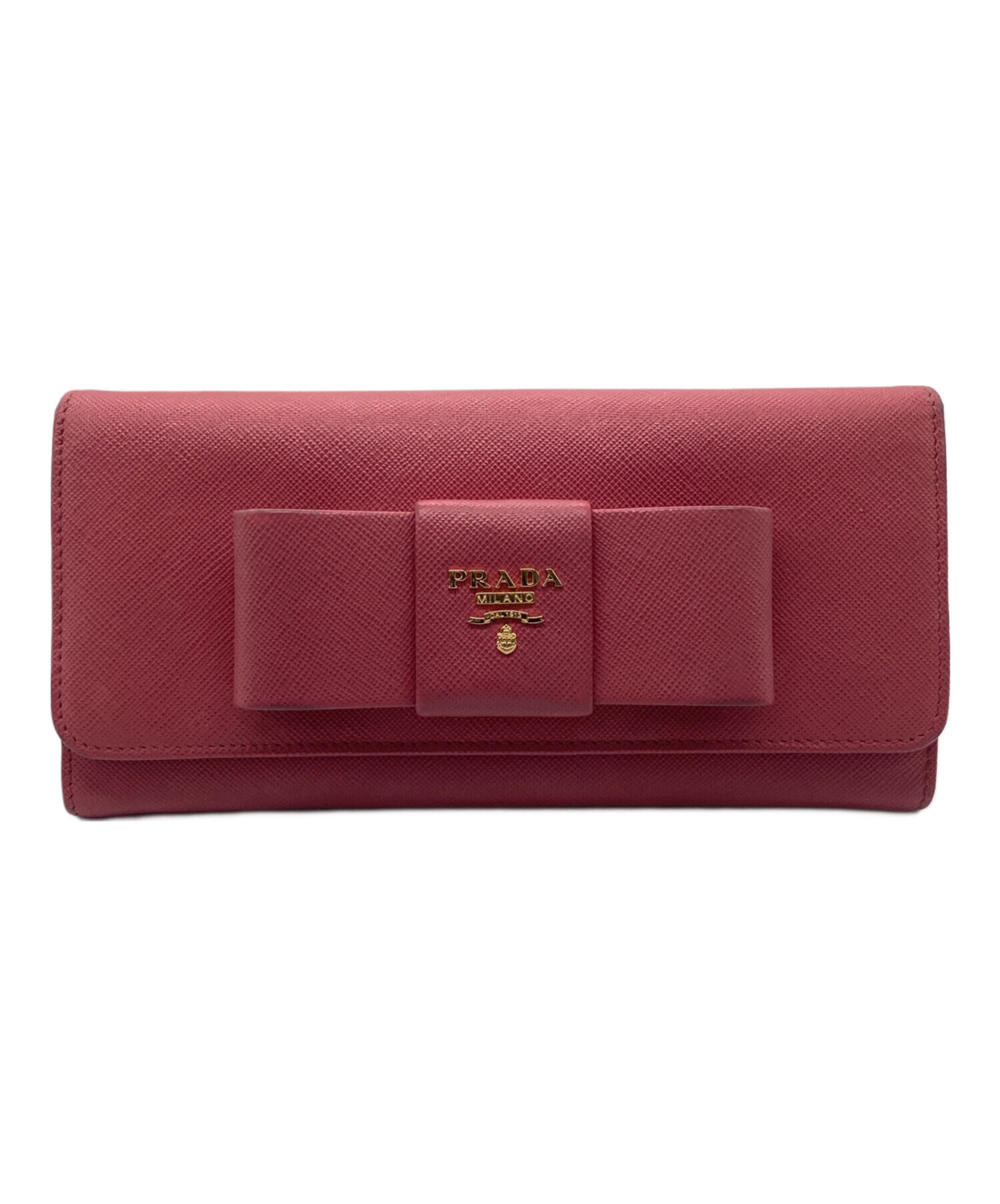 中古・古着通販】PRADA (プラダ) 長財布 ピンク｜ブランド・古着通販