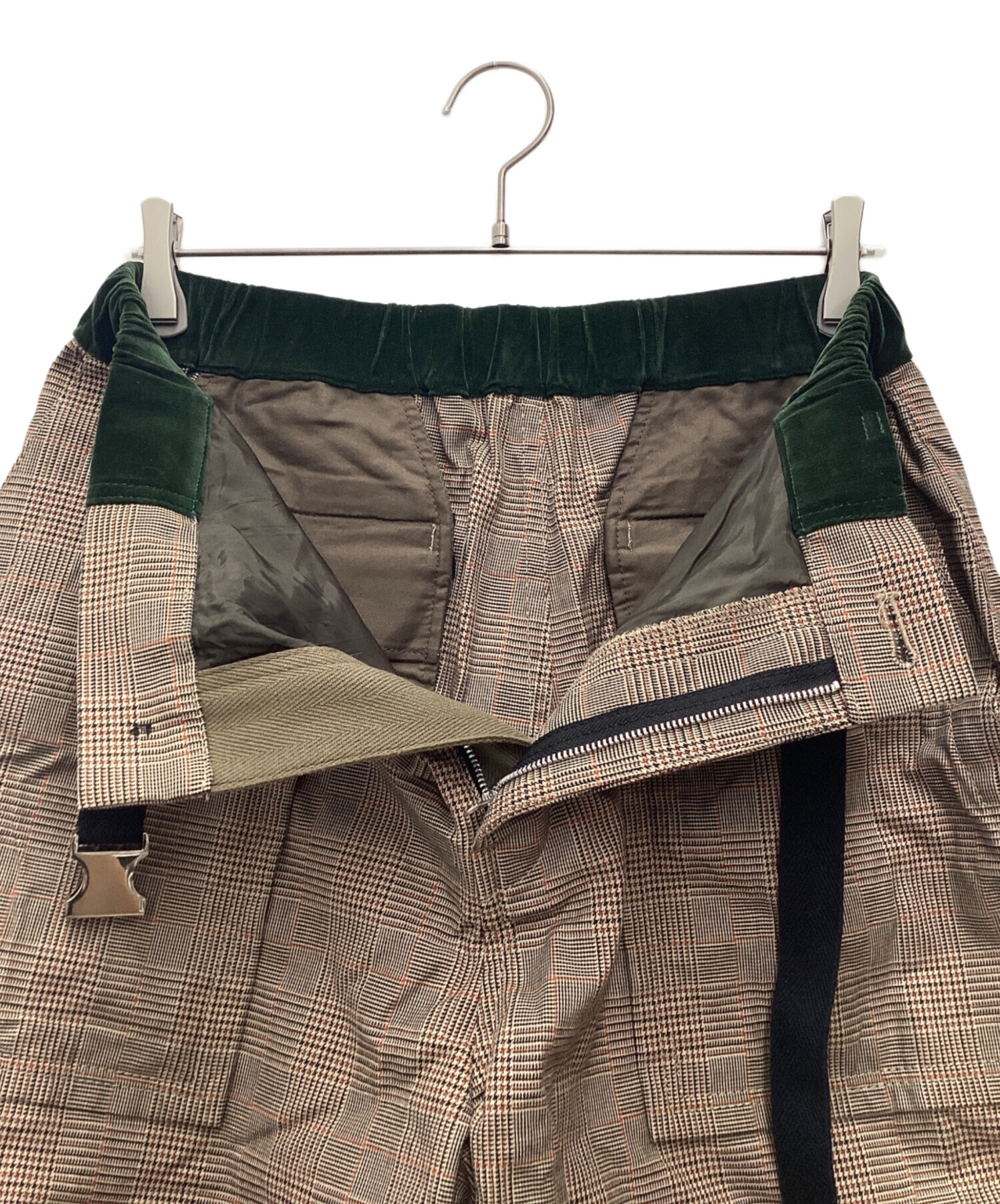 中古・古着通販】sacai (サカイ) アジャストバックルベルトチェック