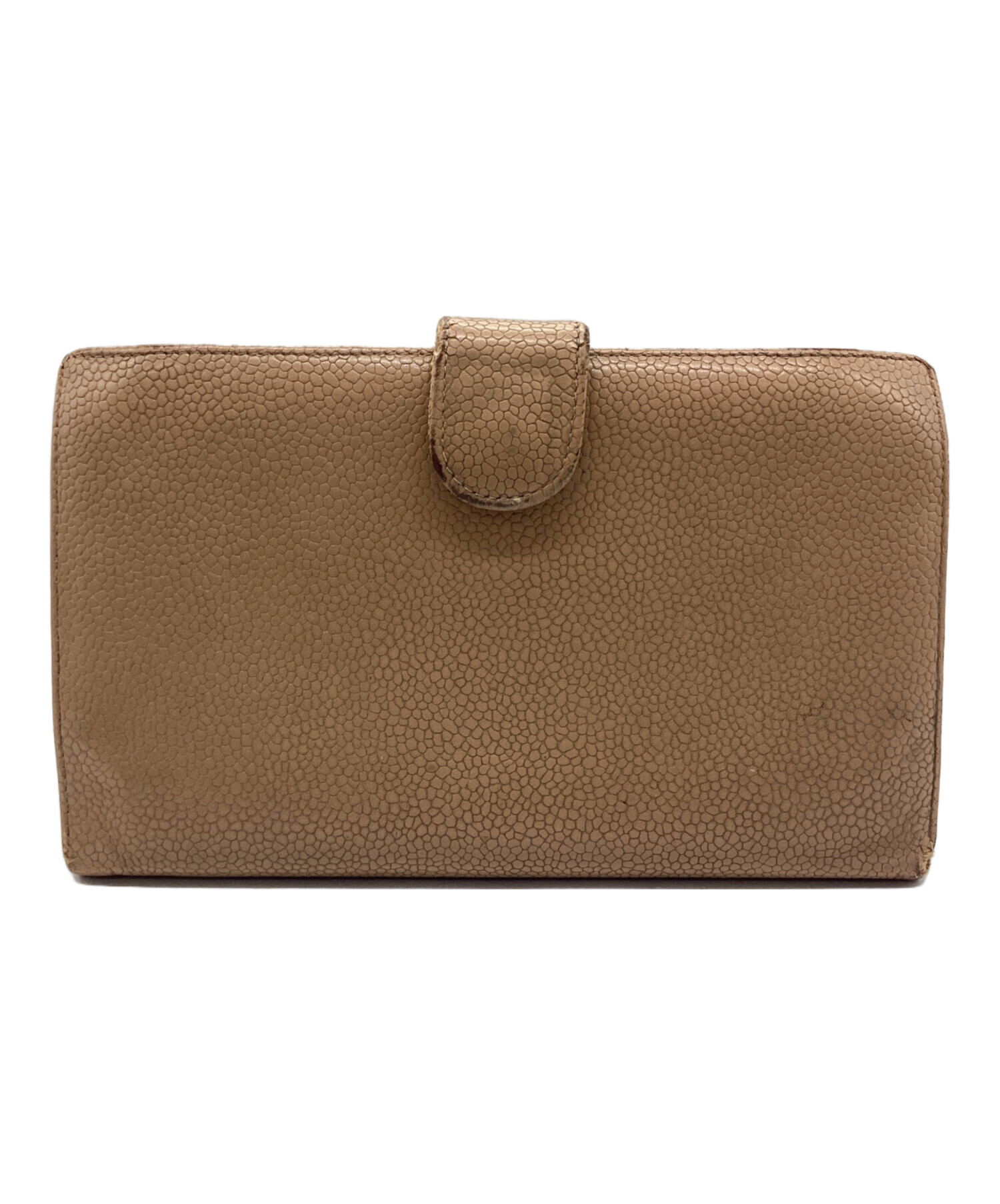 中古・古着通販】CHANEL (シャネル) 財布 ベージュ｜ブランド・古着
