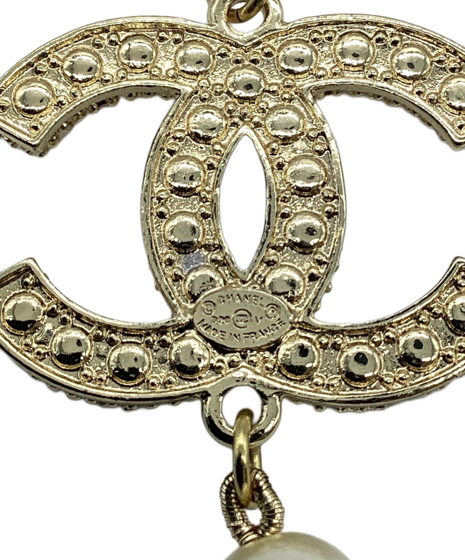 中古・古着通販】CHANEL (シャネル) パールロングネックレス 100周年