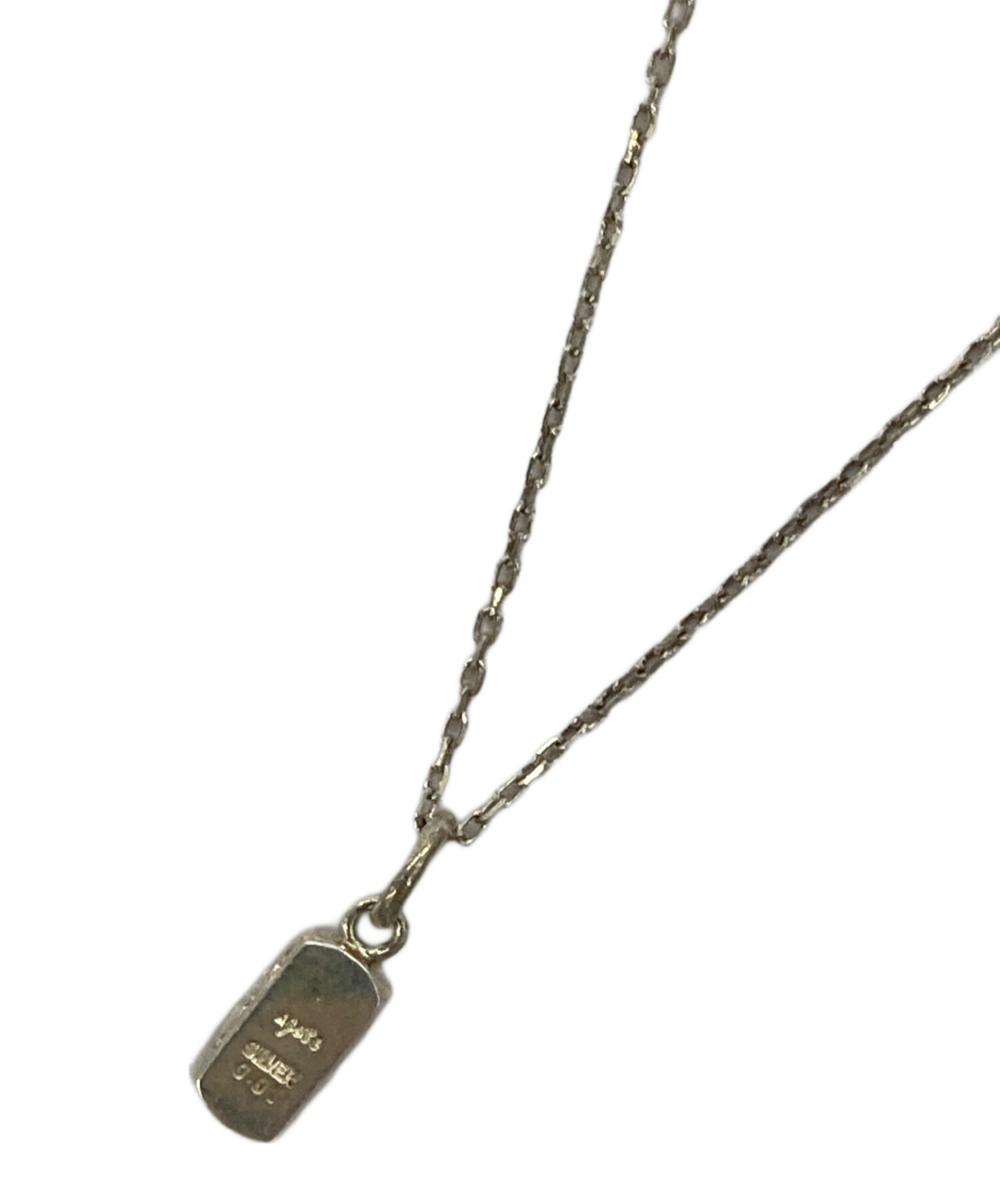 中古・古着通販】agete (アガット) ネックレス シルバー｜ブランド