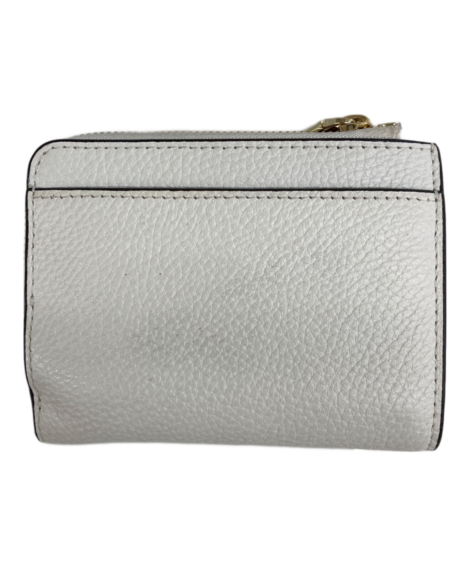 kate spade ホワイト キルティング 二つ折り財布 中古・古着通販】Kate Spade (ケイトスペード) 2つ折り財布 ホワイト