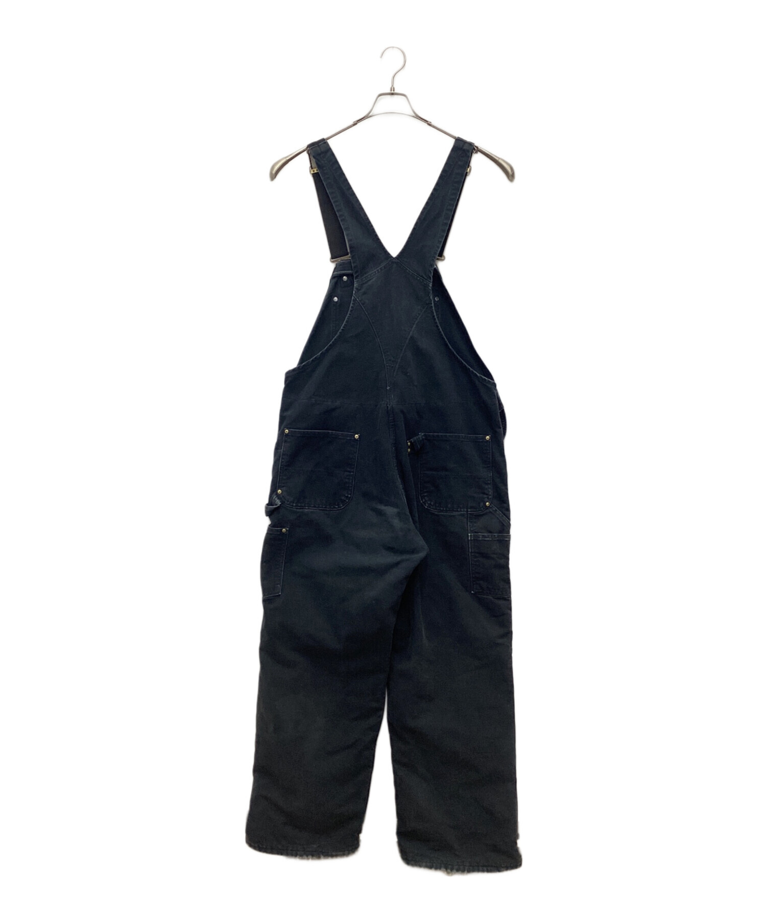 Carhartt ブラックダック オーバーオール ダブルニー 中古・古着通販】CarHartt (カーハート) ダブルニーダック