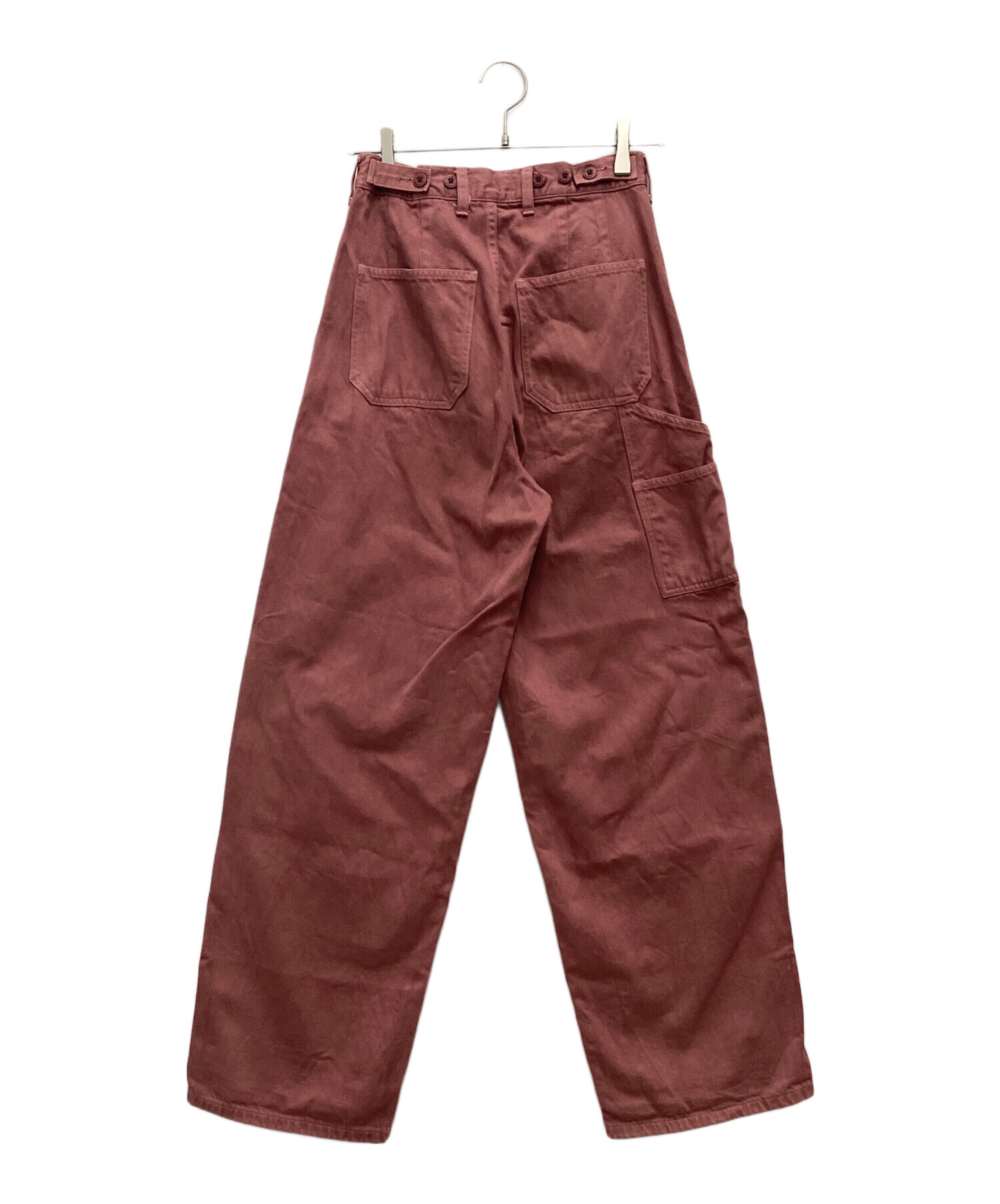 中古・古着通販】SHISHIKUI (シシクイ) ペインターパンツ ピンク