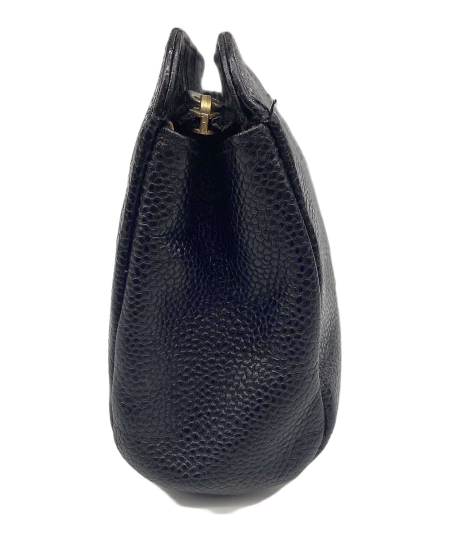 中古・古着通販】CHANEL (シャネル) ポーチ ココマーク キャビアスキン