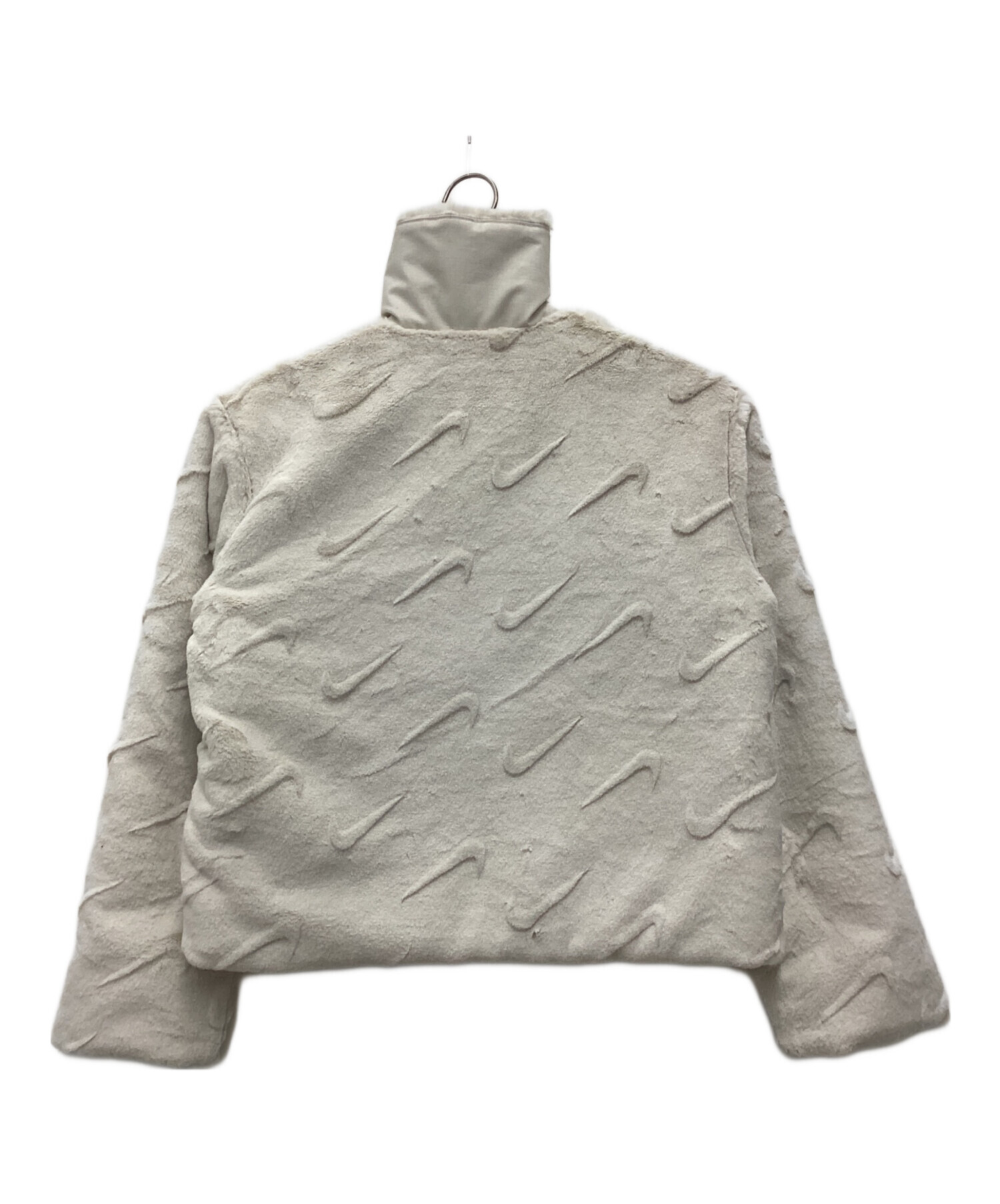 中古・古着通販】NIKE (ナイキ) フェイクファージャケット ホワイト