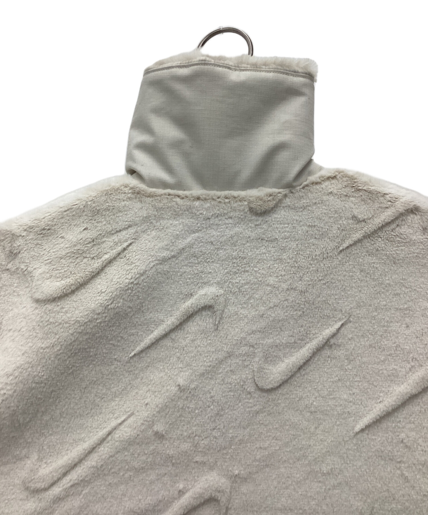 中古・古着通販】NIKE (ナイキ) フェイクファージャケット ホワイト
