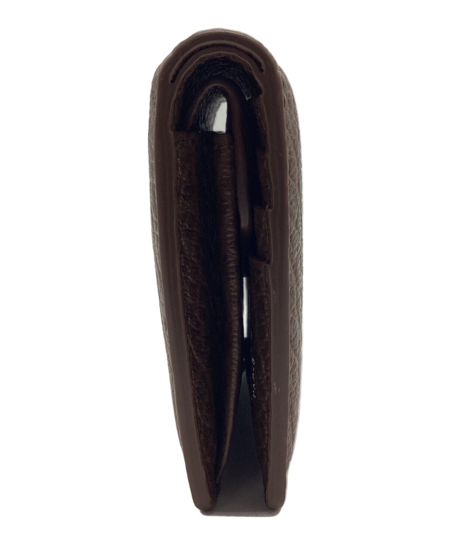 未使用　Maison Margiela フォールデッドレザーウォレット　ブラウン 中古・古着通販】Maison Margiela (メゾンマルジェラ) 4ステッチ 二