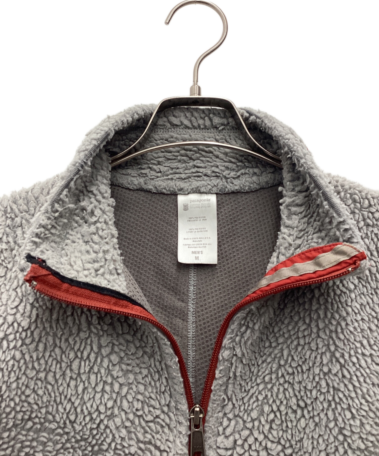 中古・古着通販】Patagonia (パタゴニア) ジャケット グレー×レッド