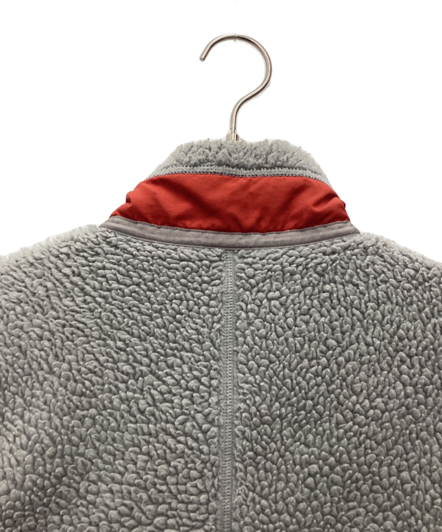 98年製 patagonia ネックゲイター グレー✖️レッド 中古・古着通販】Patagonia (パタゴニア) ジャケット グレー×レッド