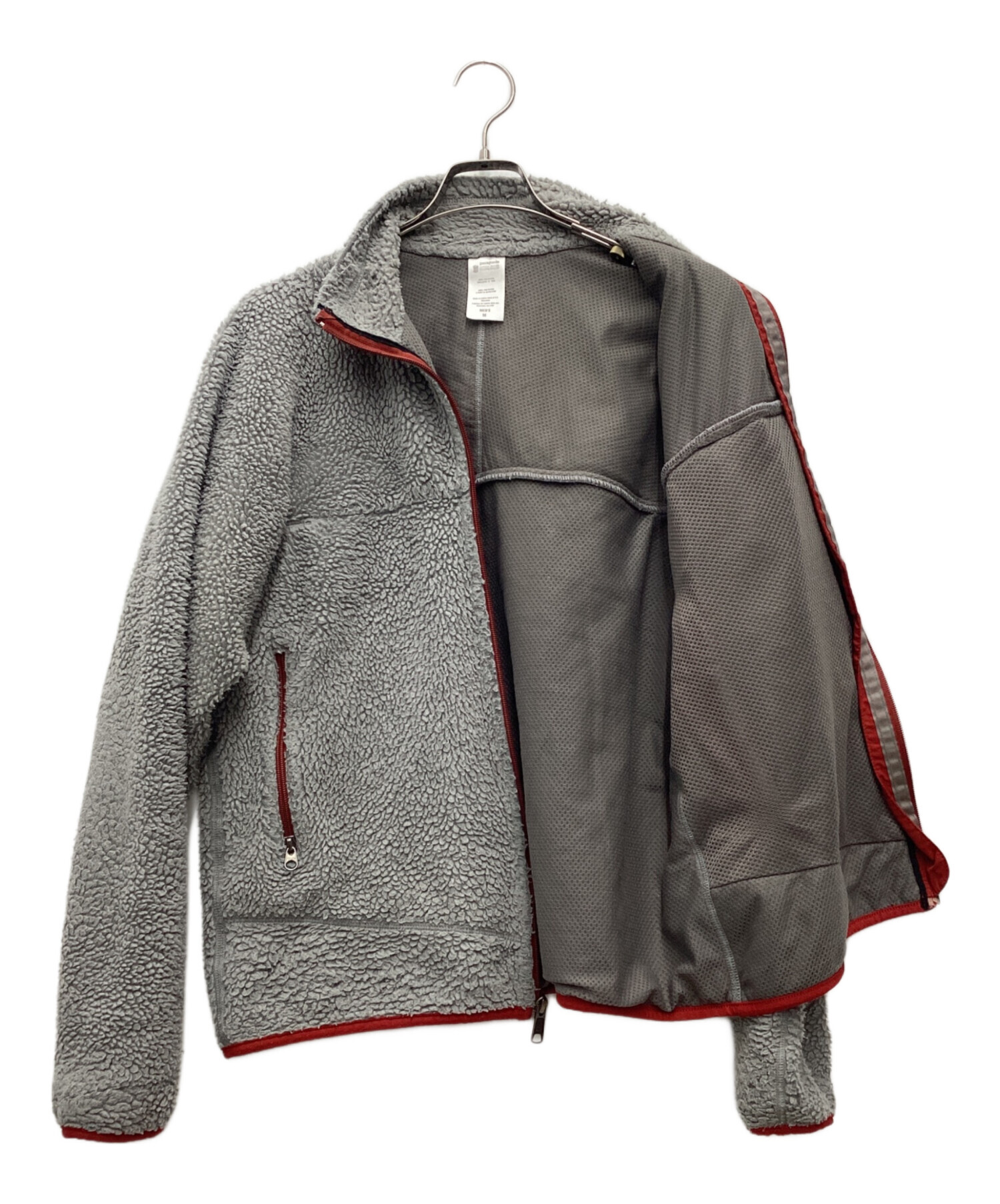 中古・古着通販】Patagonia (パタゴニア) ジャケット グレー×レッド